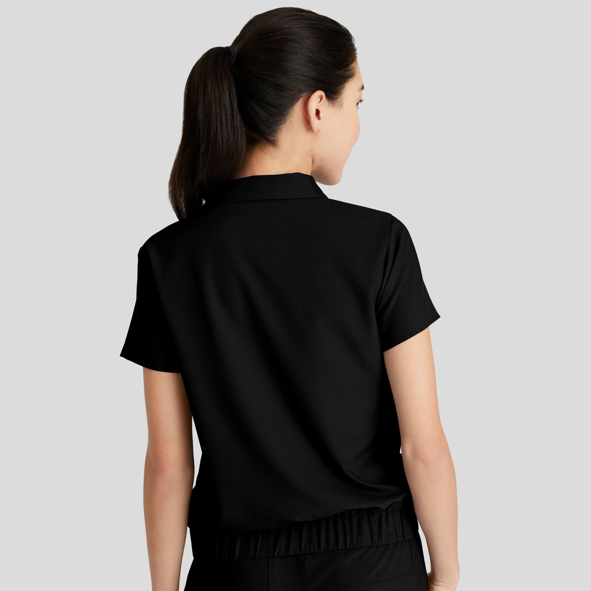 Perseverance Scrub Top | Black