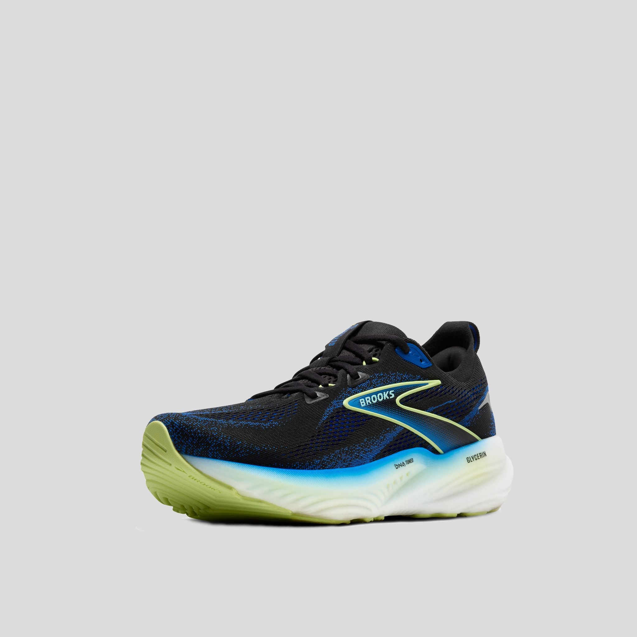 Men's Glycerin GTS 22 | Black/Cobalt/Neo Yellow