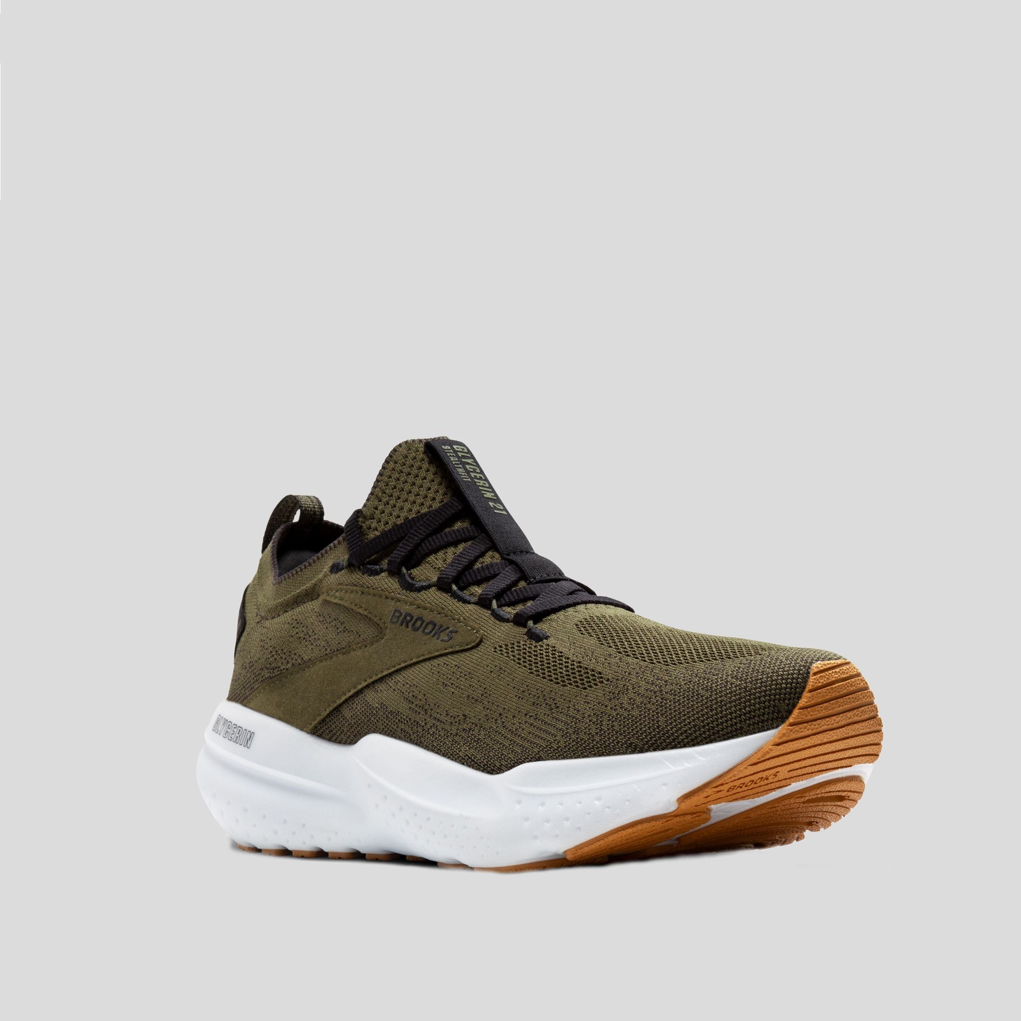 Men's Glycerin StealthFit GTS 21 | Green/Black/White