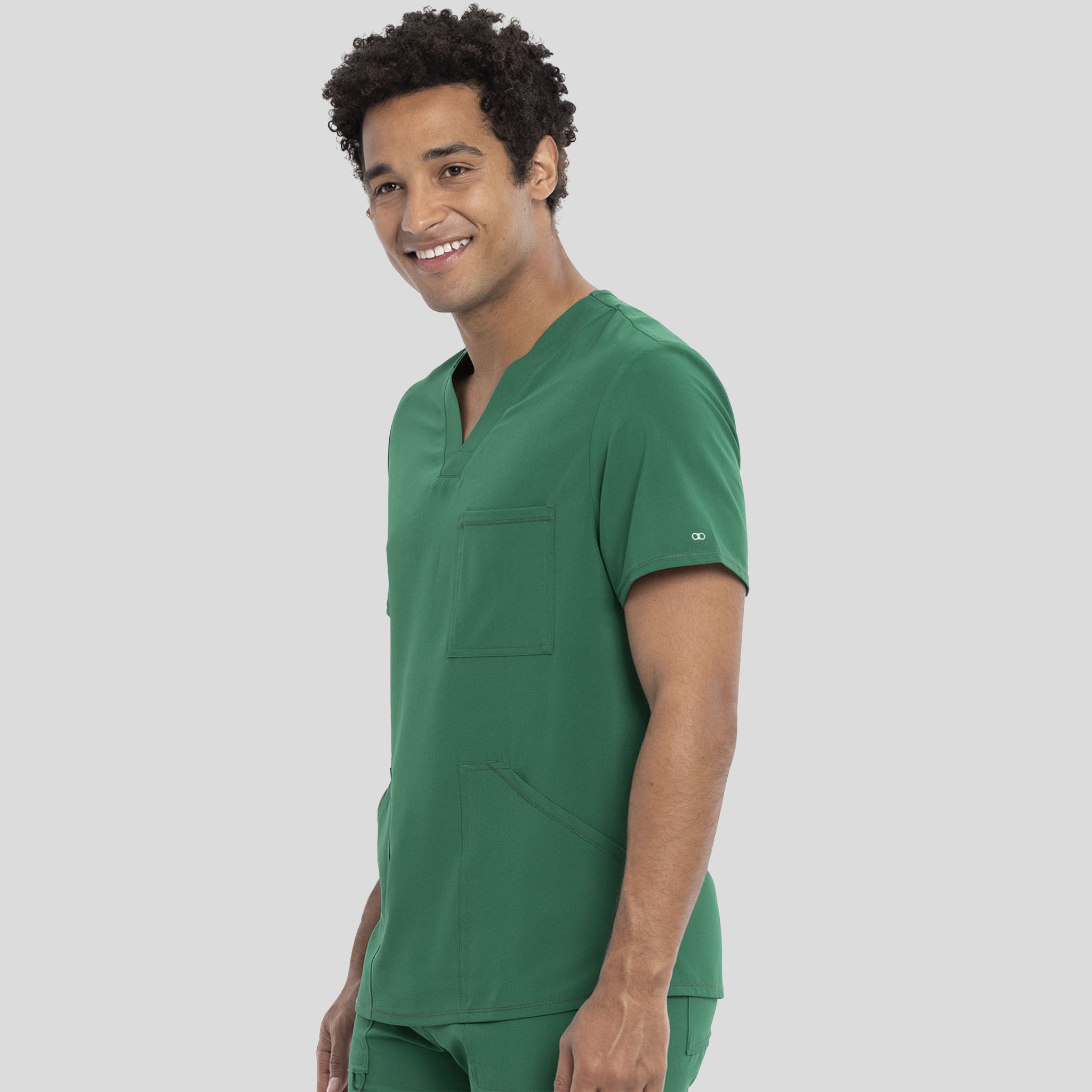 Men's V-Neck Top | Hunter