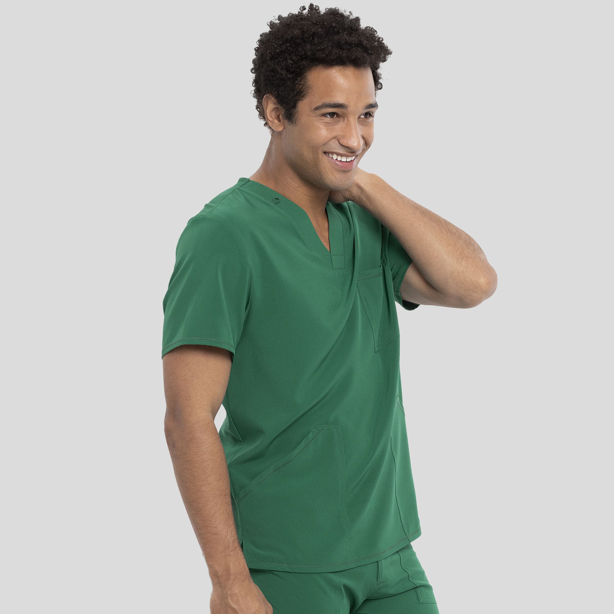 Men's V-Neck Top | Hunter