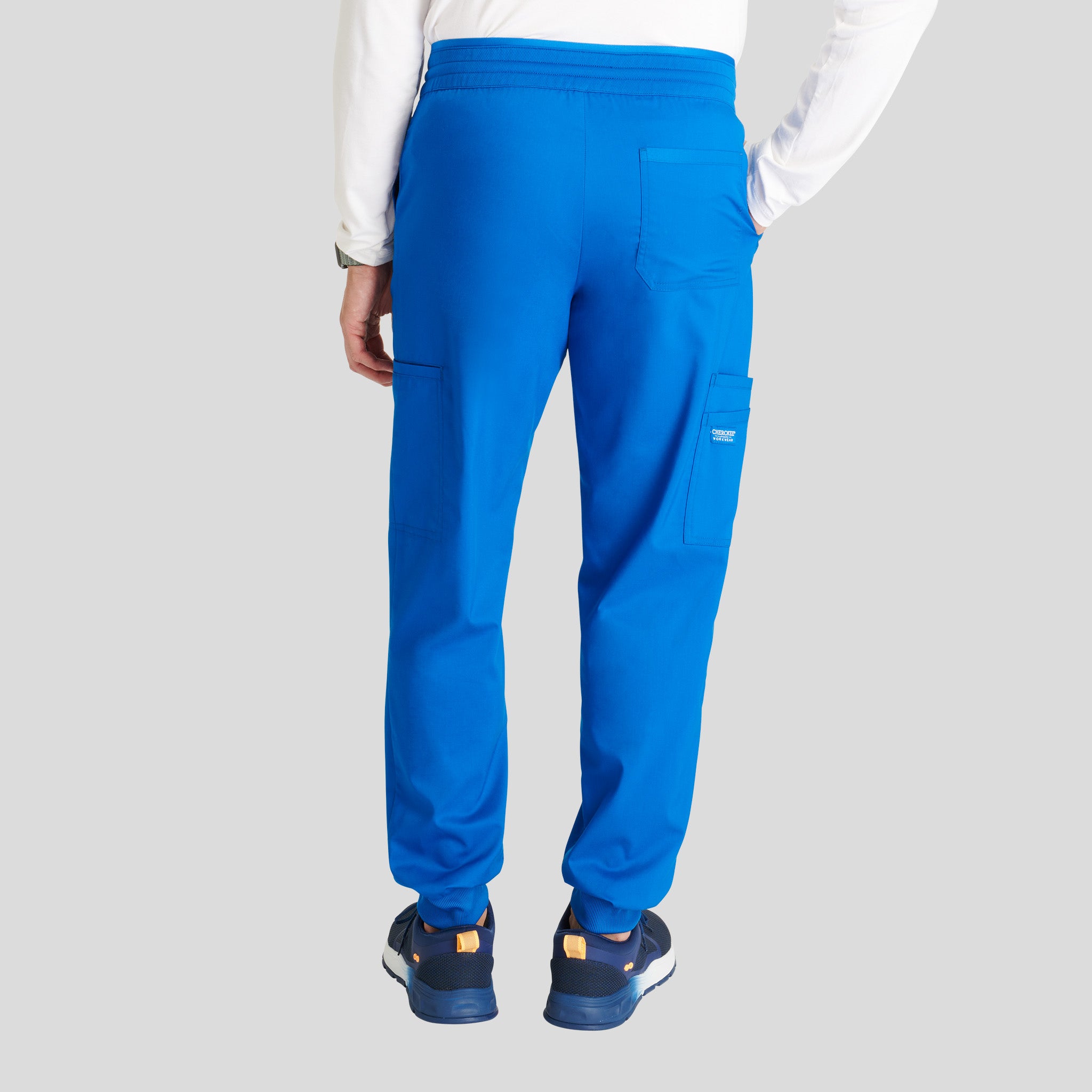 Men's Mesh Trim Jogger Scrub Pant | Royal