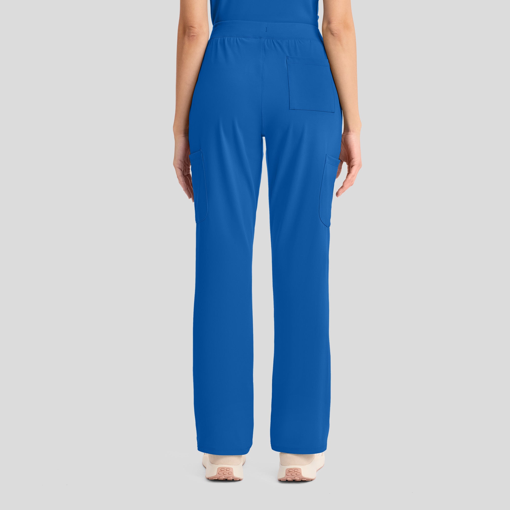 Achieve Pull-On Straight Leg Scrub Pant | Royal