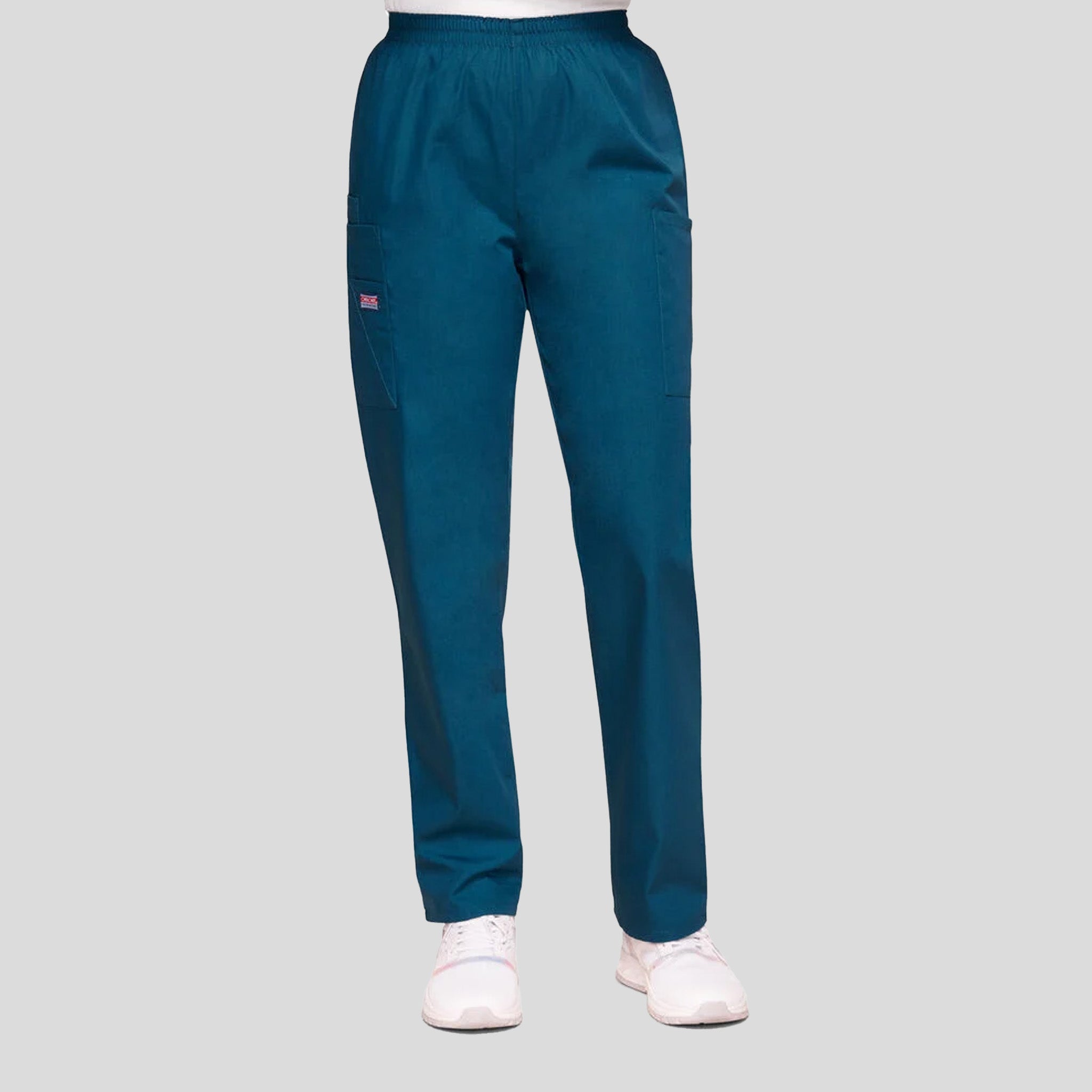 Elastic Waist Utility Scrub Pant | Caribbean