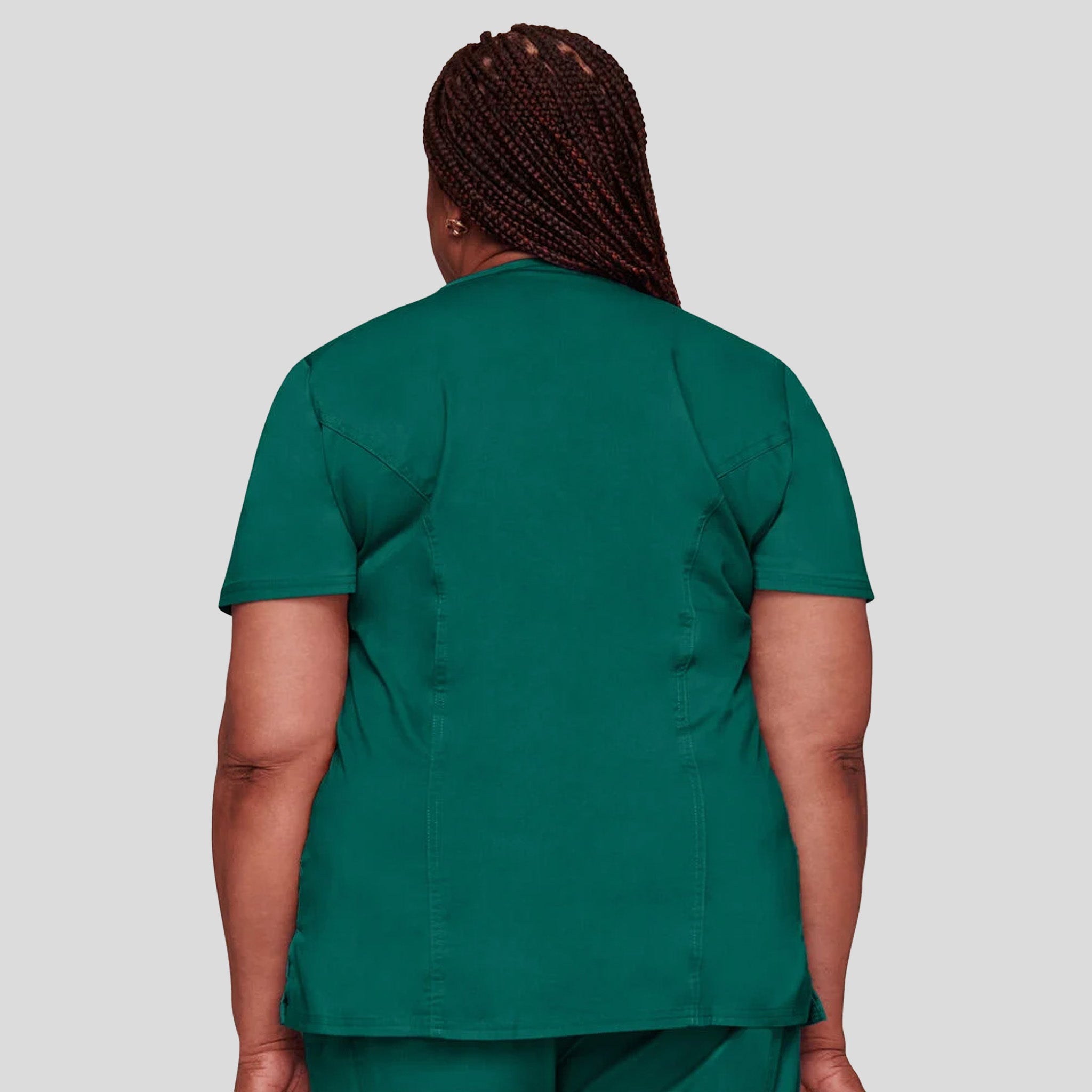 Women's Mock Wrap Princess Seam | Hunter