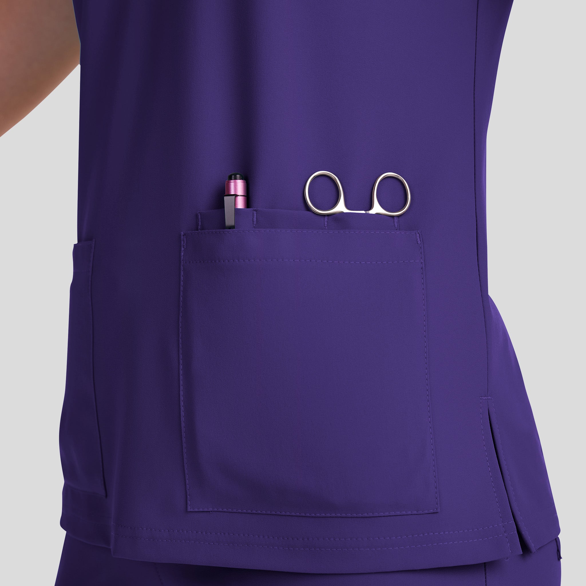 Cardi Top | Grape