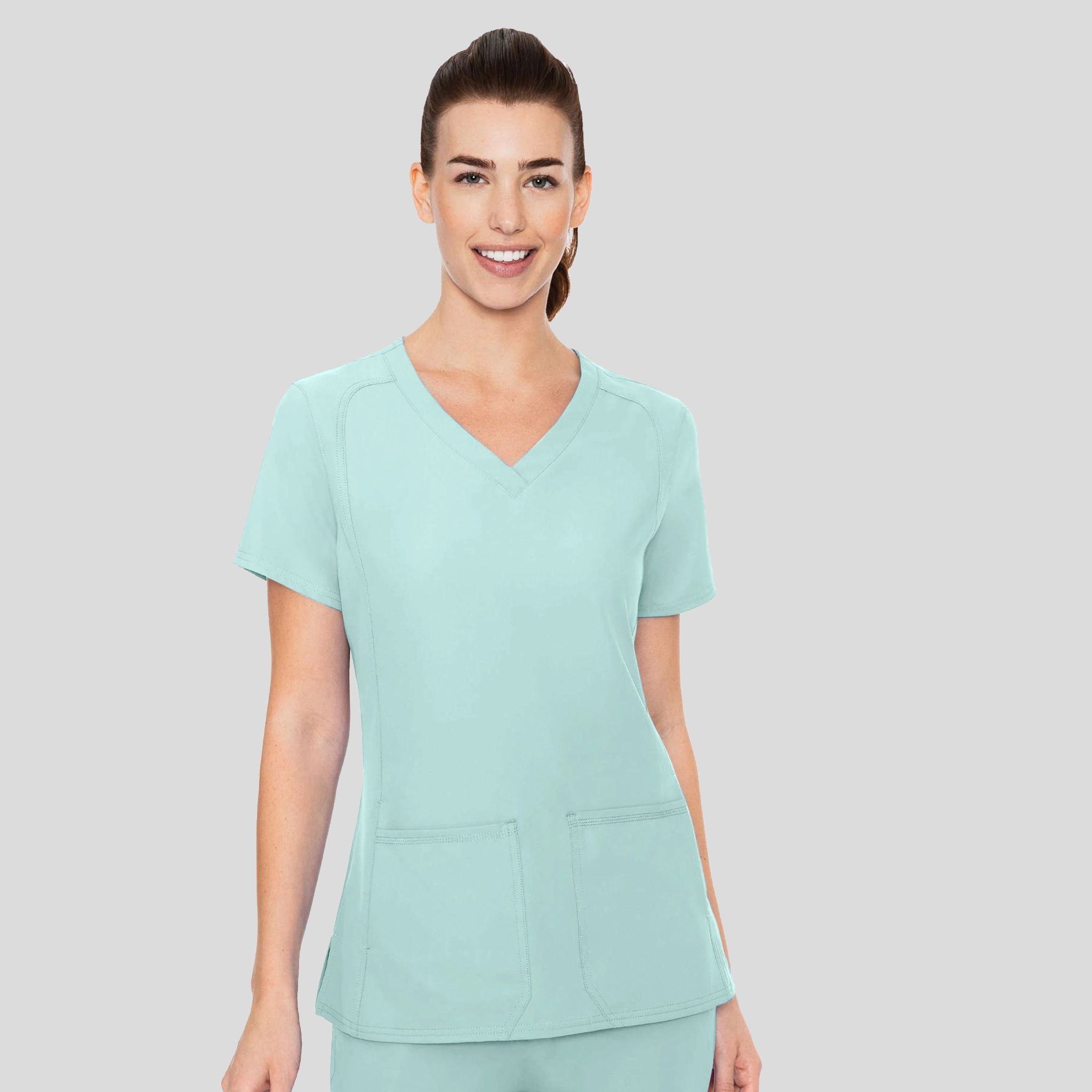 Side Pocket Top | Arctic Aqua