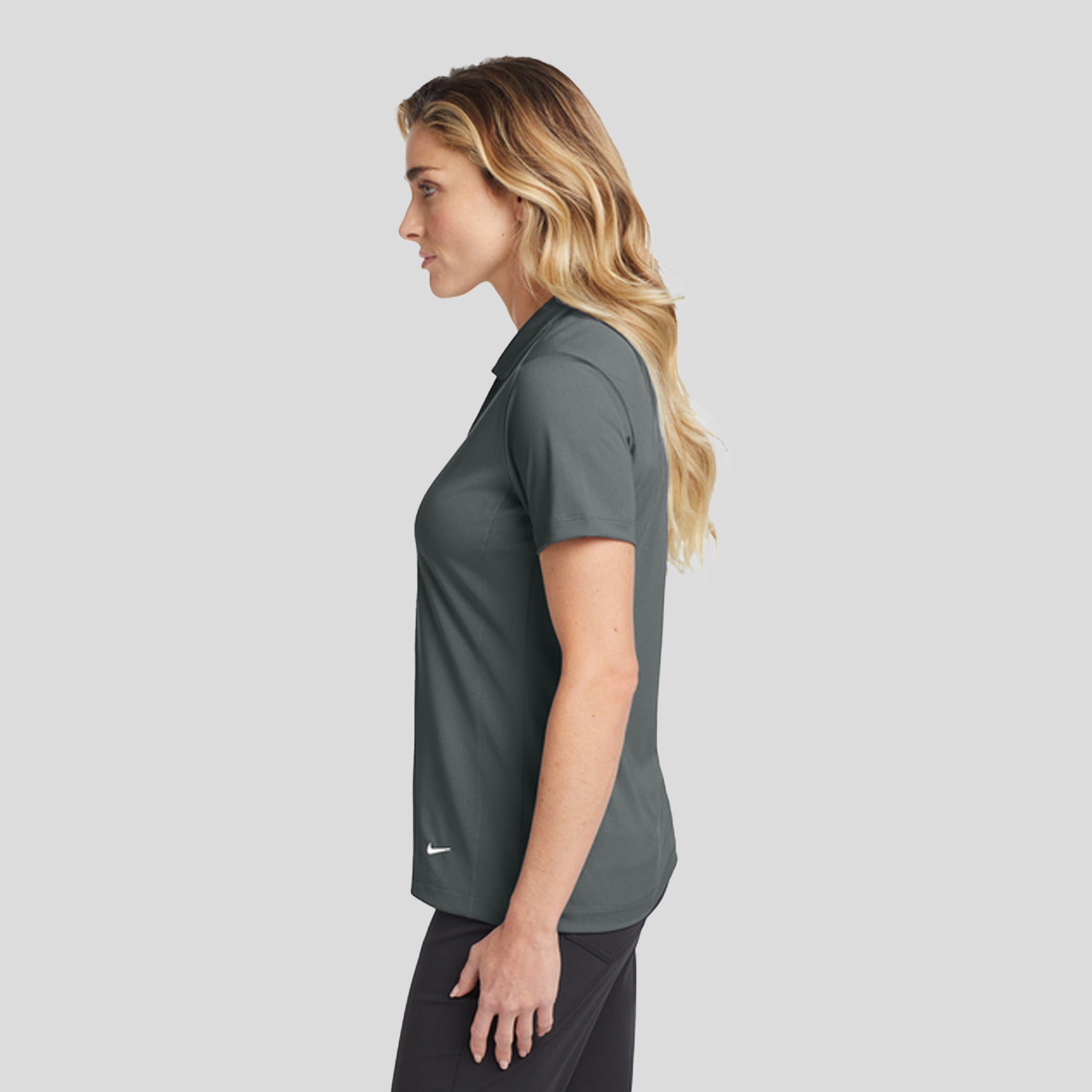Women's Dri-FIT Vertical Mesh Polo | Anthracite