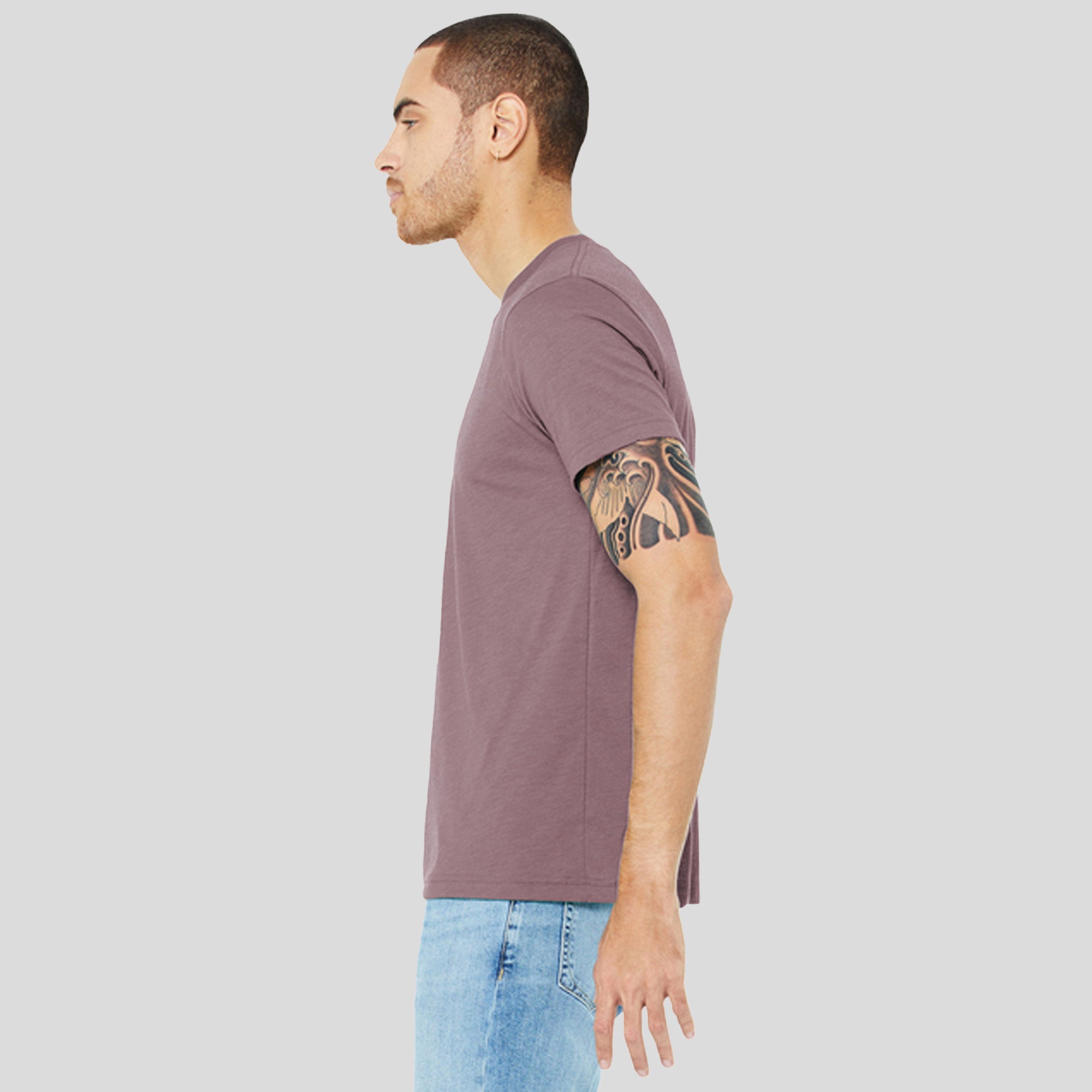 Unisex Triblend Short Sleeve Tee | Orchid Triblend