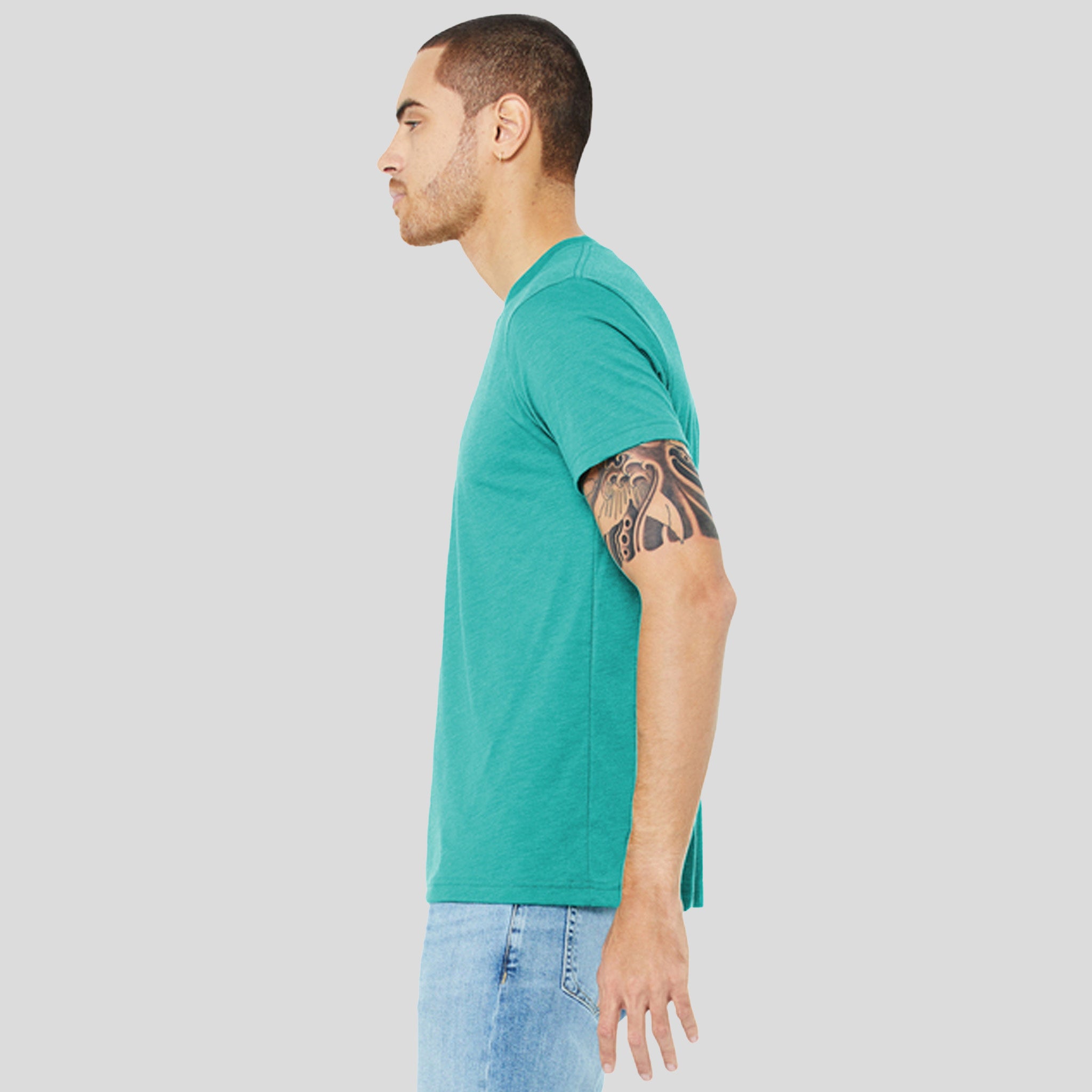 Unisex Triblend Short Sleeve Tee | Sea Green Triblend
