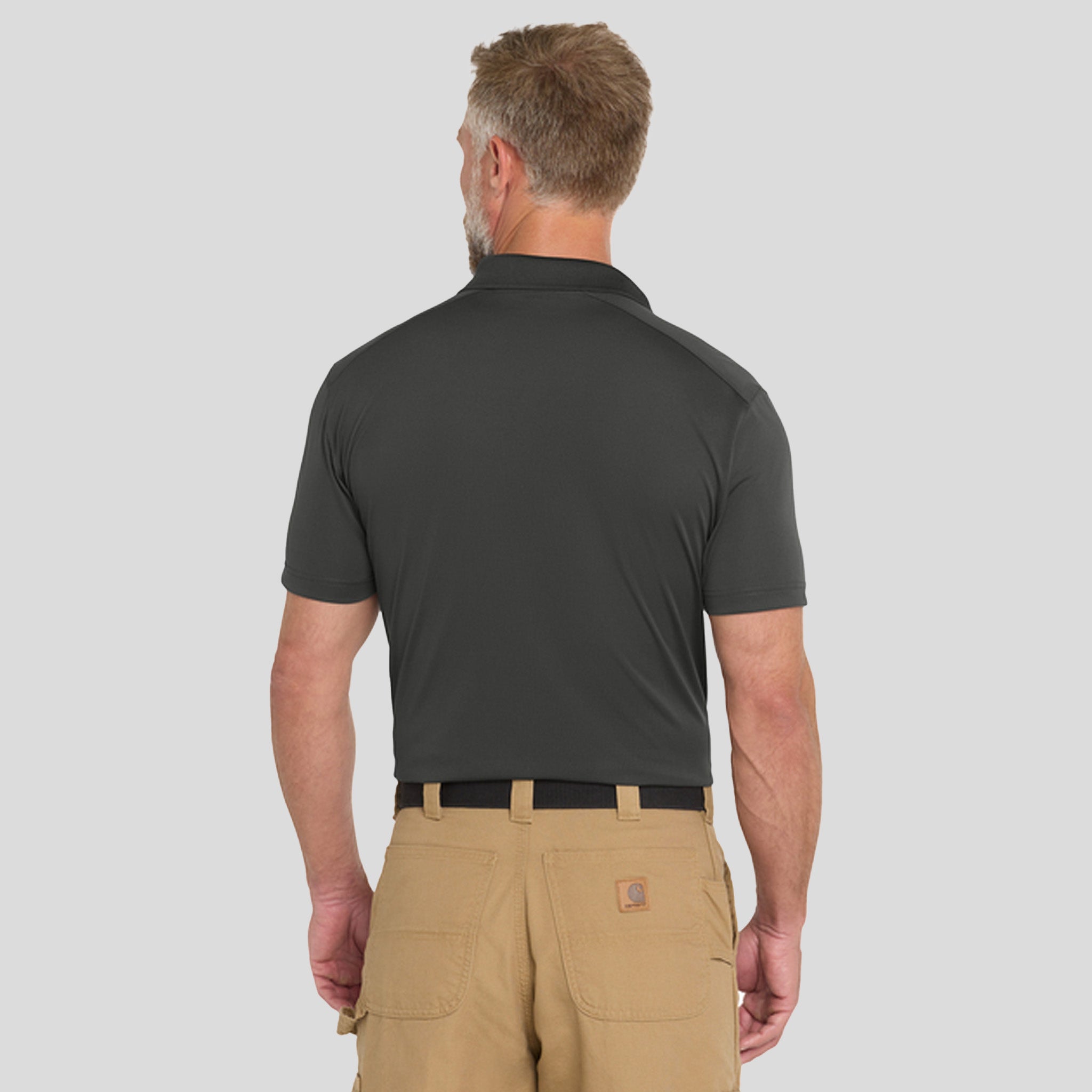 Men's Select Lightweight Snag-Proof Polo | Charcoal