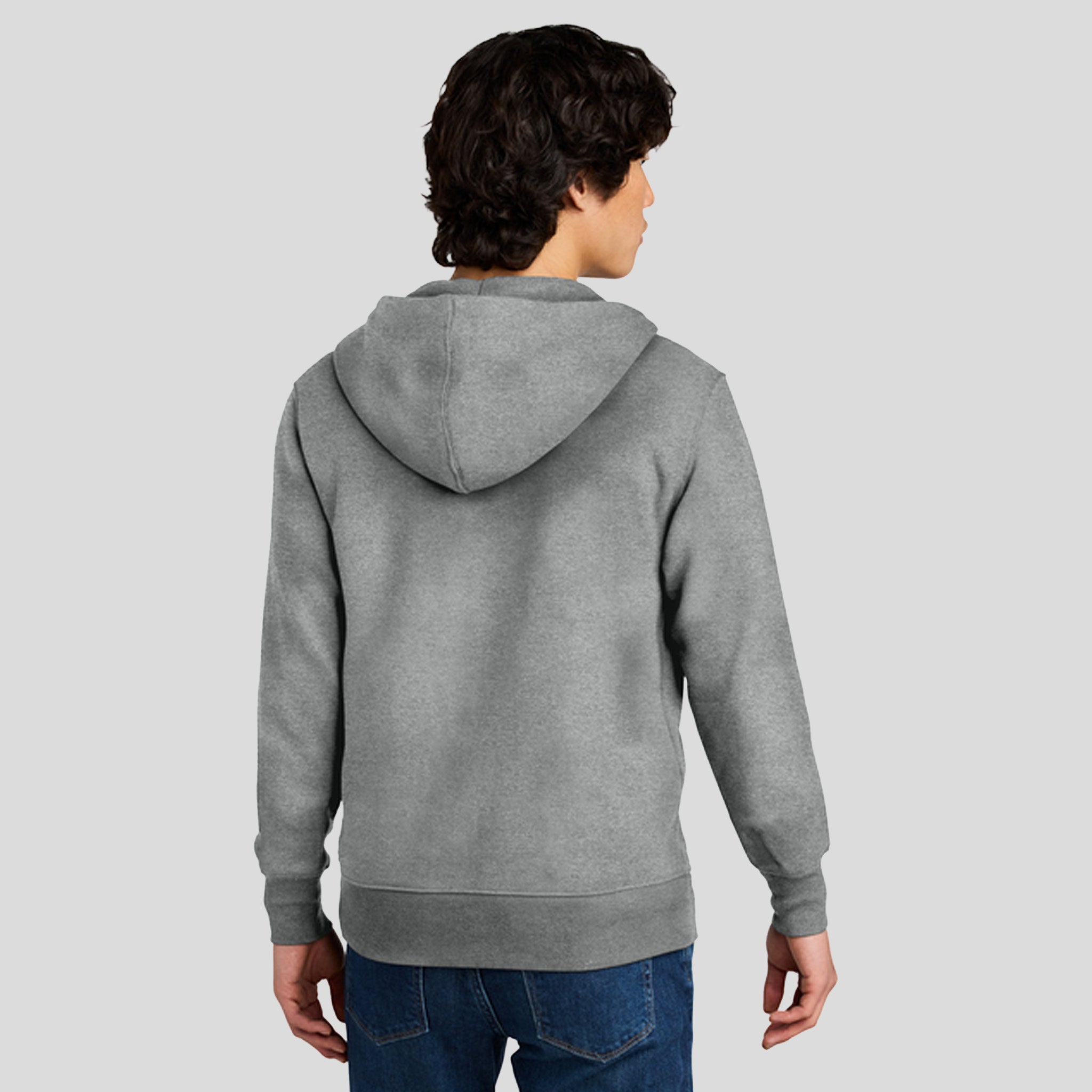 Perfect Weight® Fleece Full-Zip Hoodie | Heathered Steel