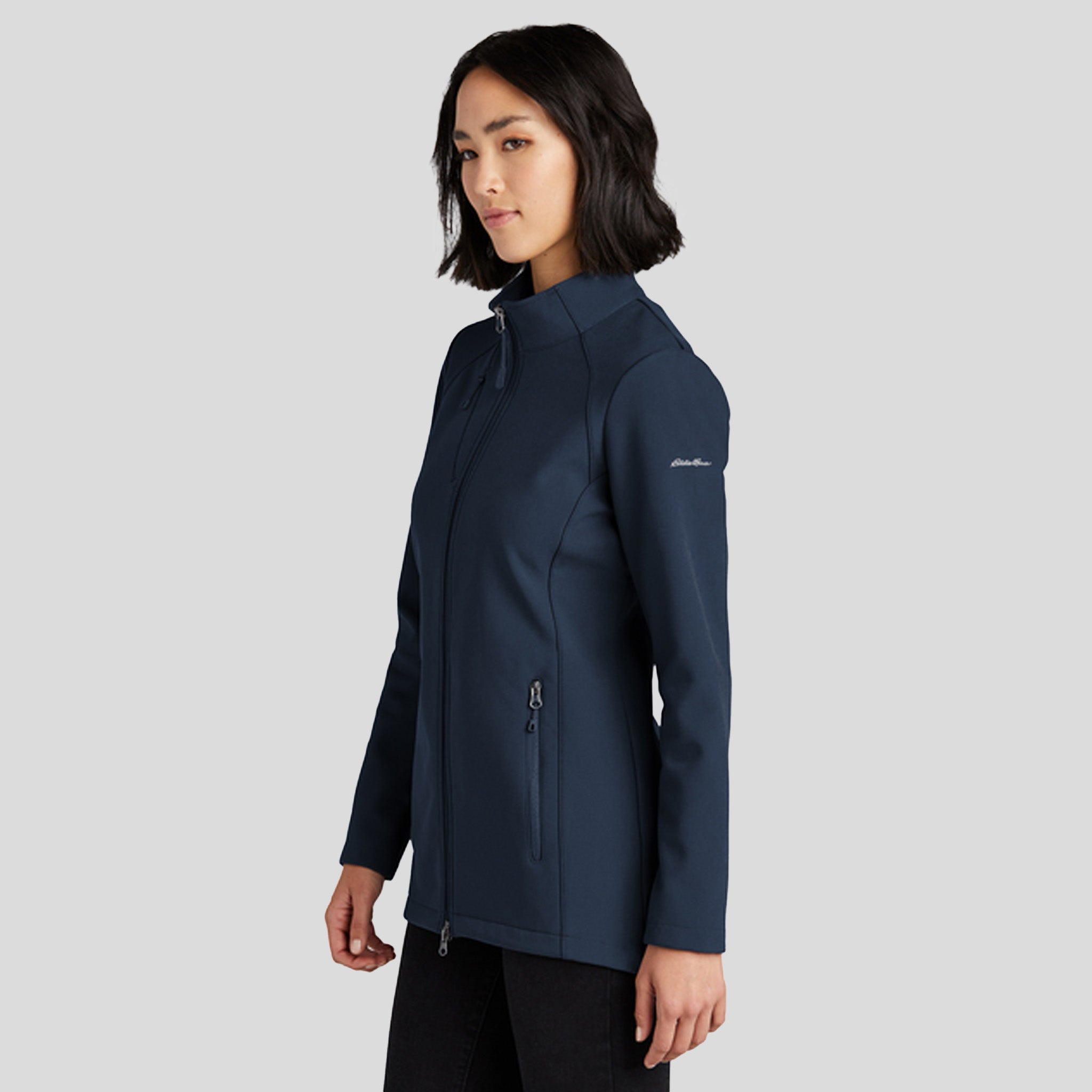 Women's Stretch Soft Shell Jacket | River Blue Navy