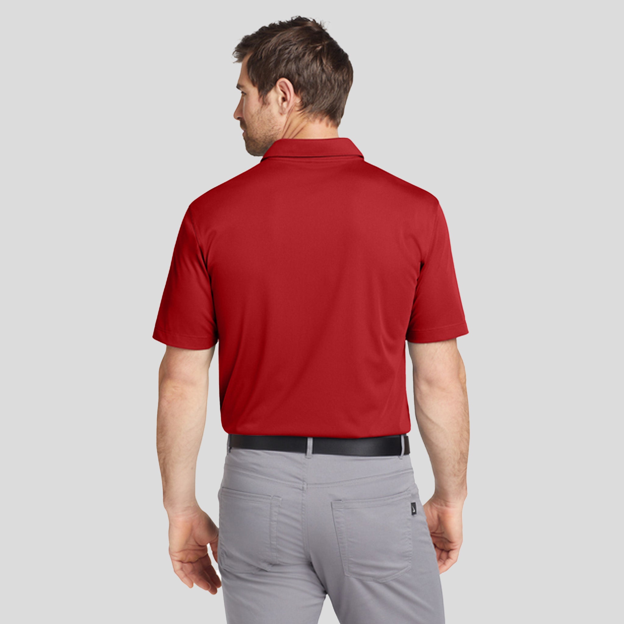Dri-FIT Vertical Mesh Polo | University Red