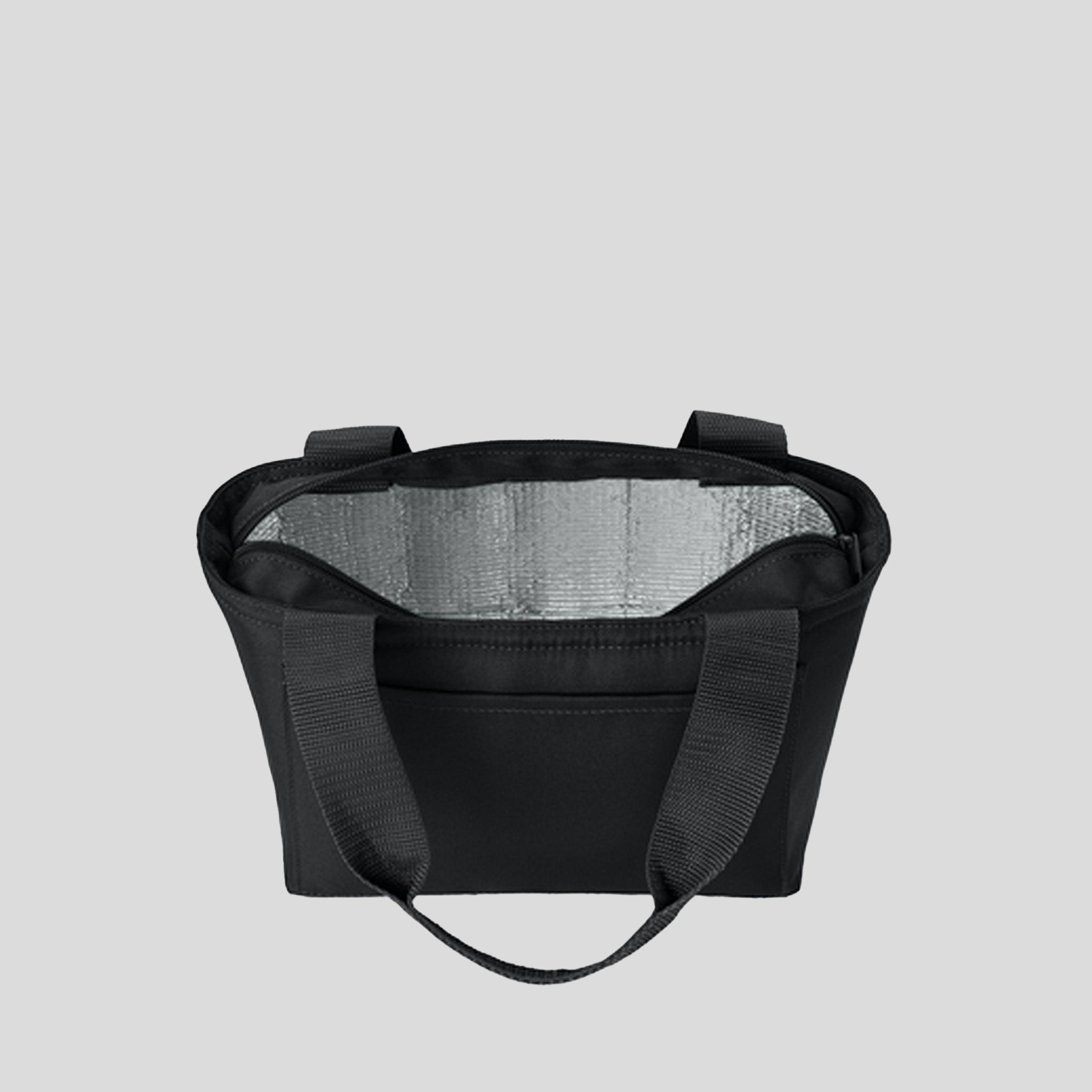 Insulated Lunch Tote | Deep Black
