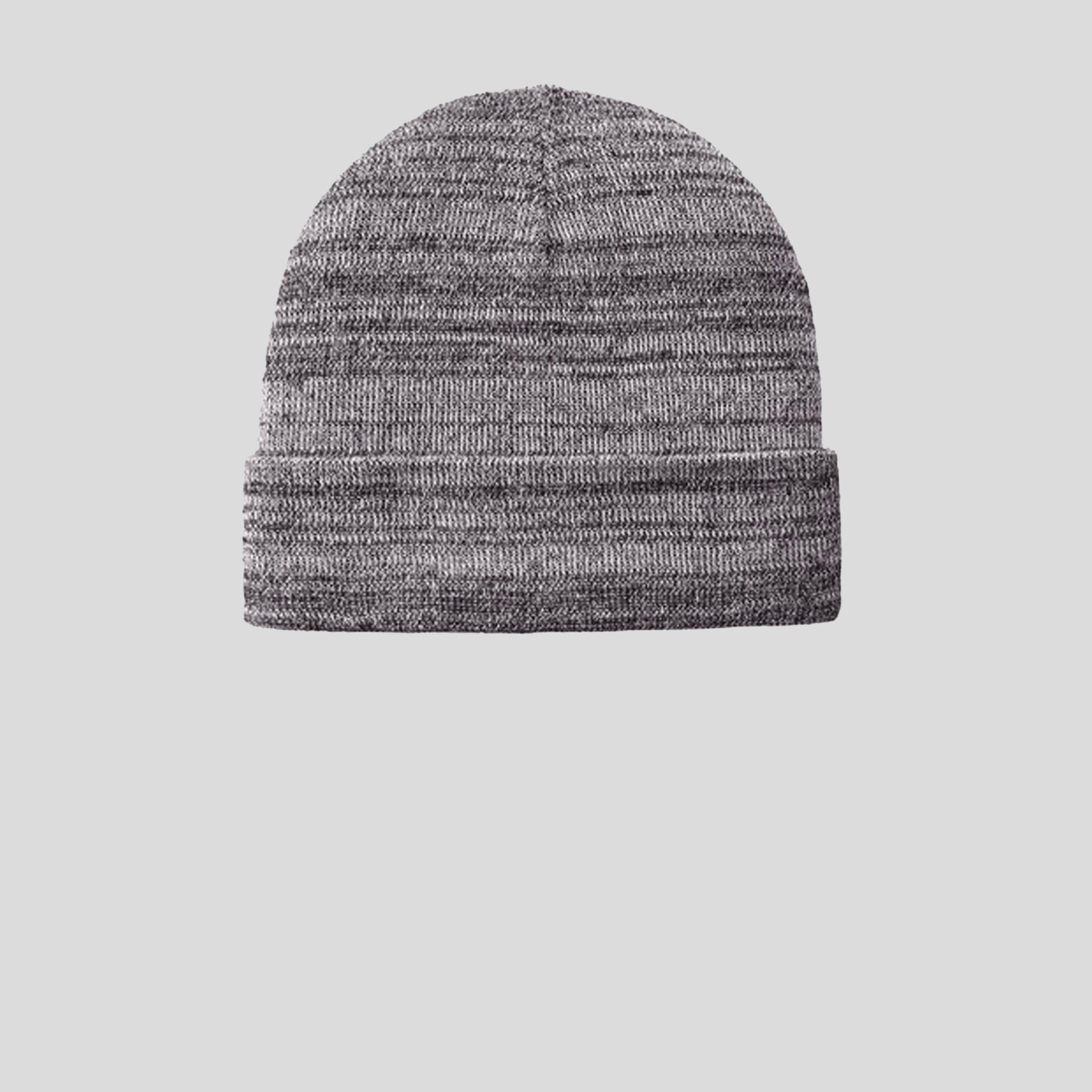Knit Cuff Beanie | Grey Heather