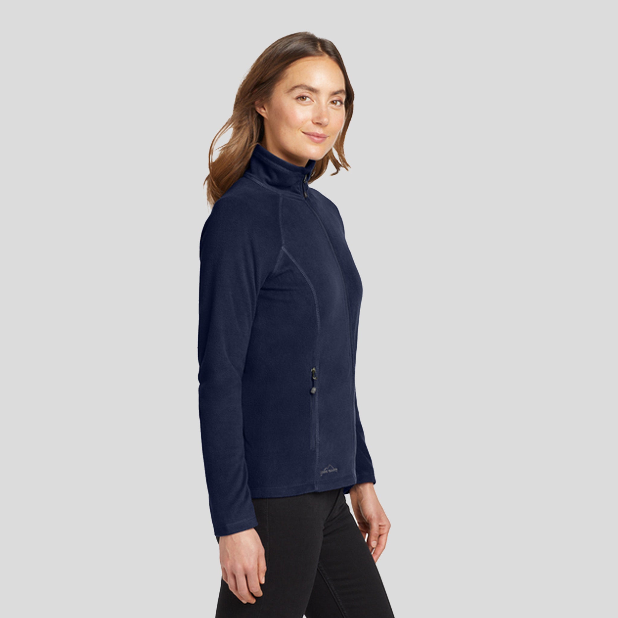 Women's Full-Zip Microfleece Jacket | Navy