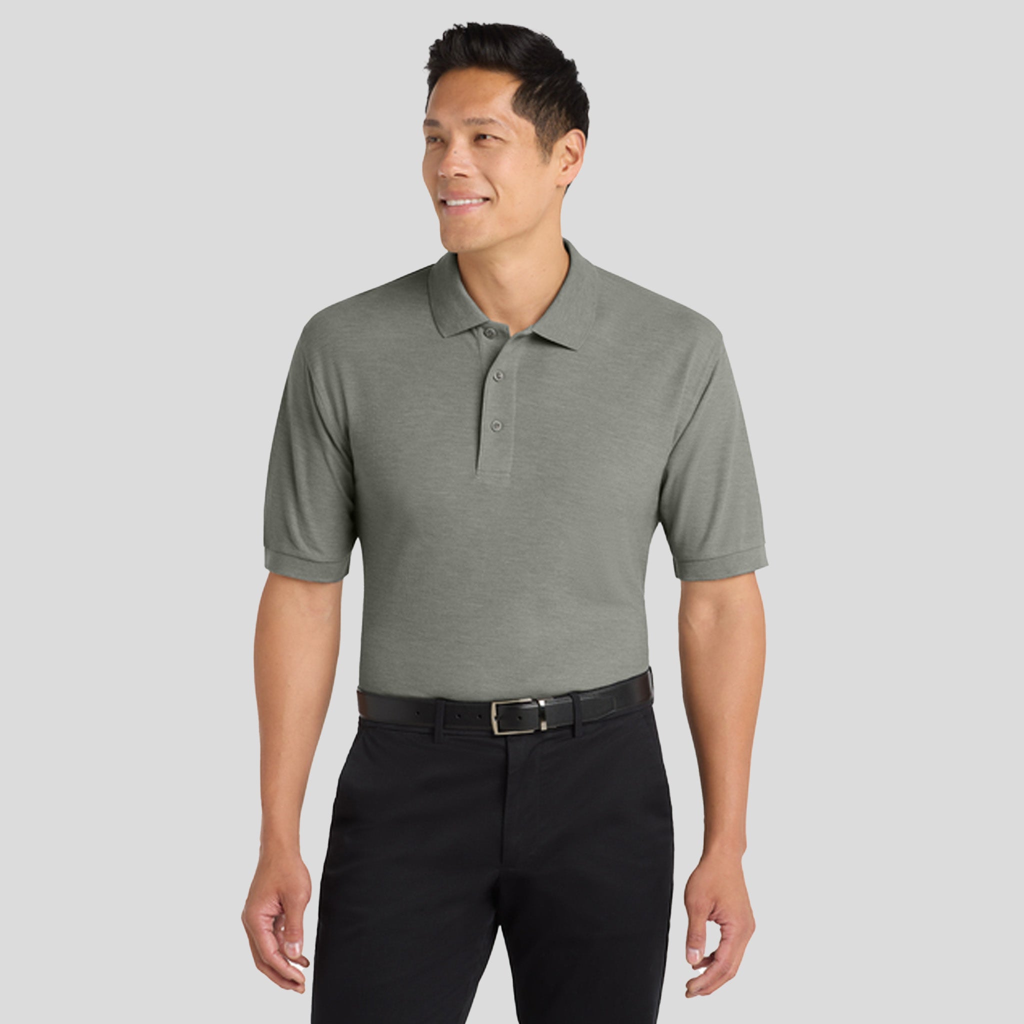 Silk Touchβ’ Polo | Cool Grey
