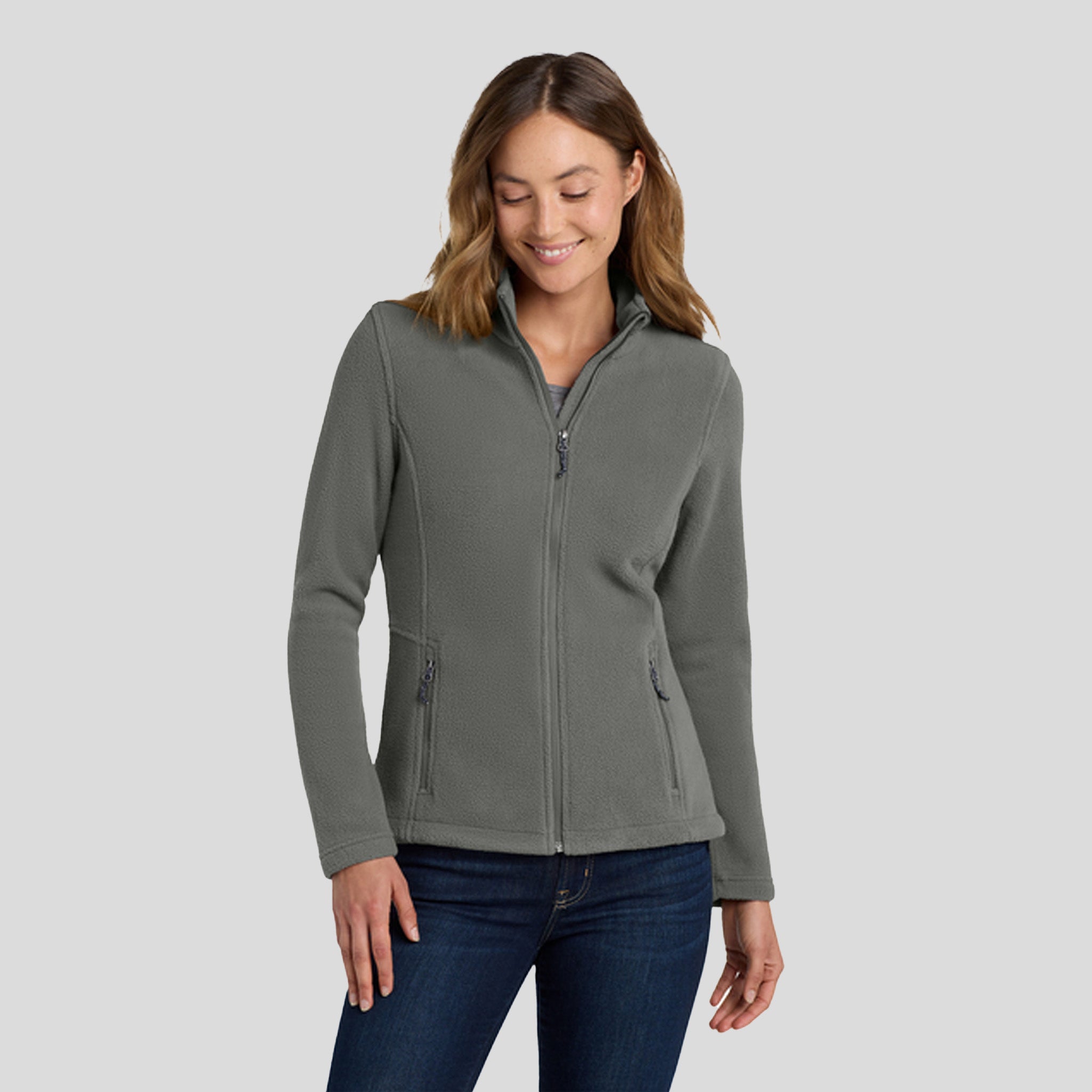 Women's Value Fleece Jacket | Deep Smoke