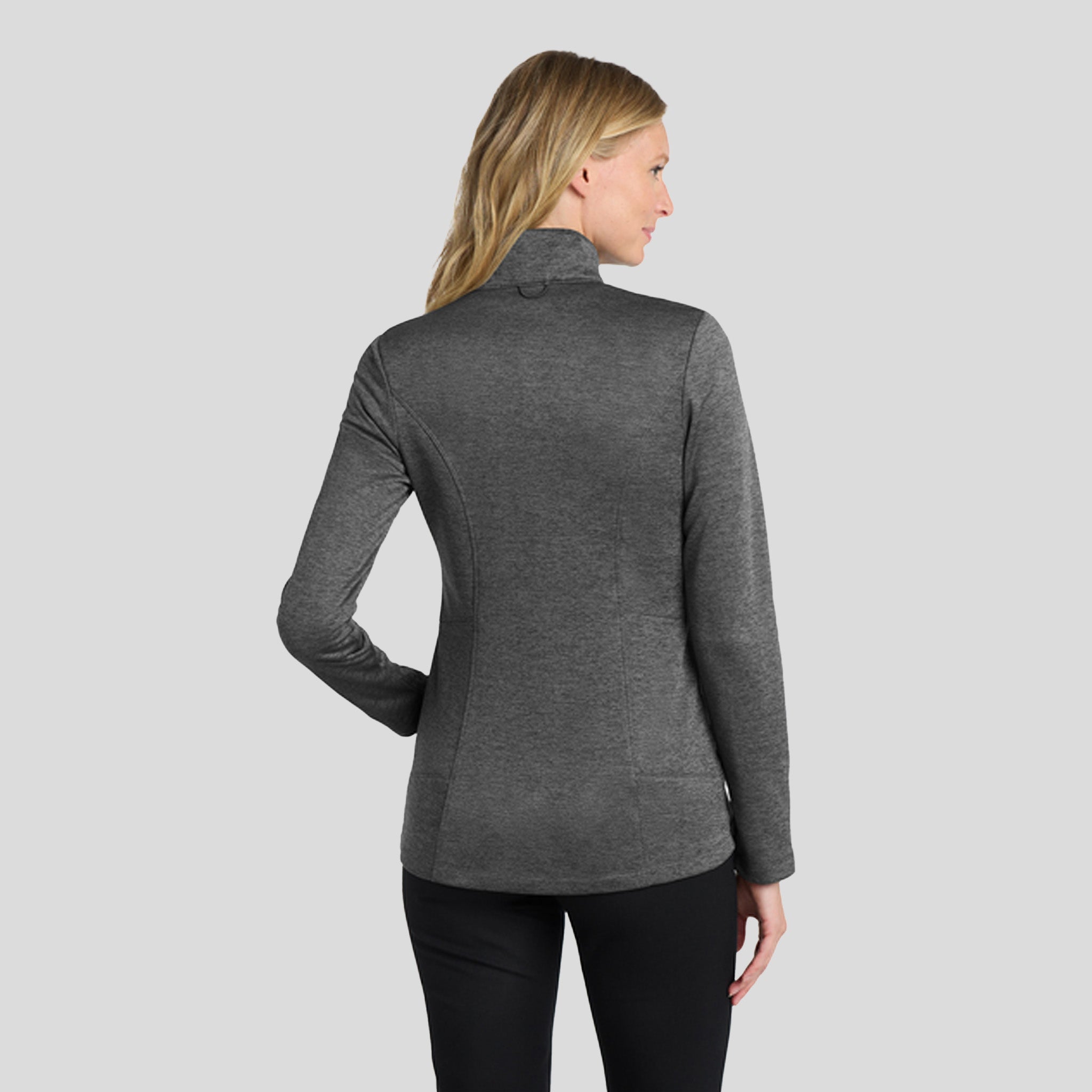 Women's Collective Striated Fleece Jacket | Sterling Grey Heather