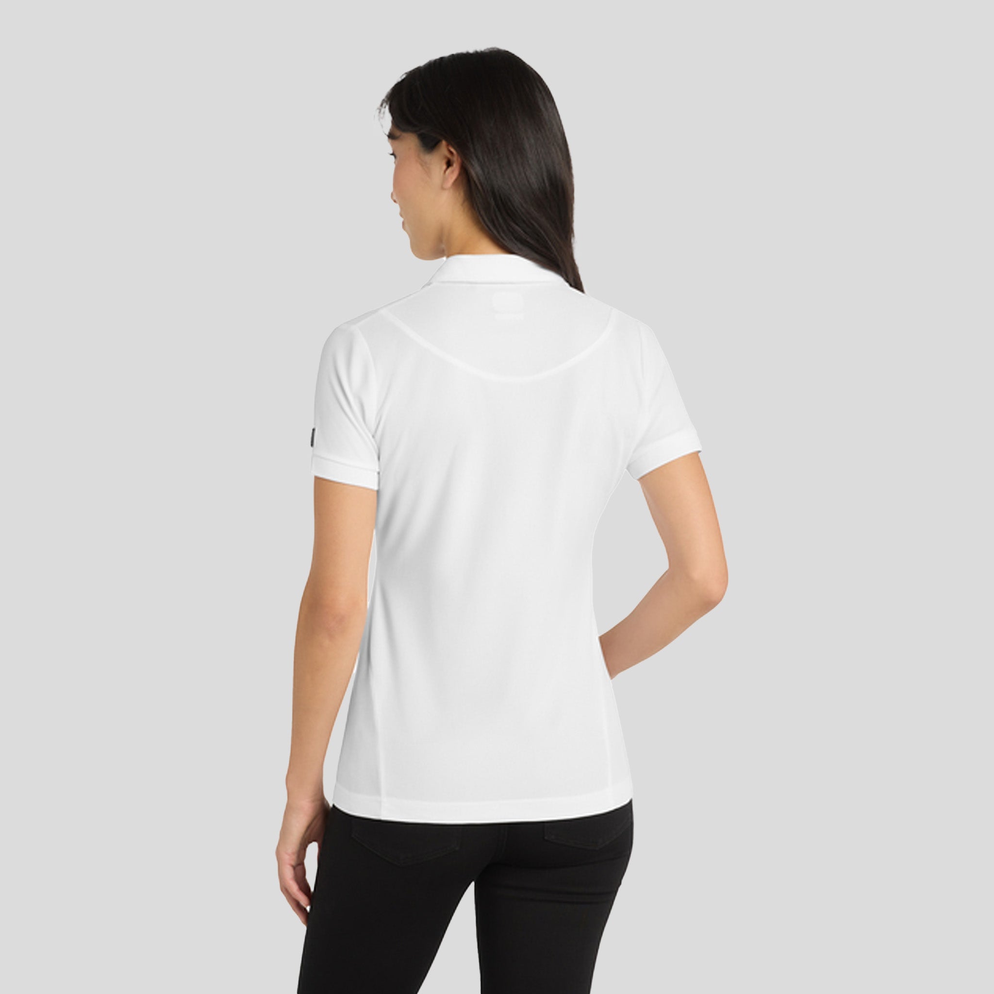 Jewel Polo | Bright White