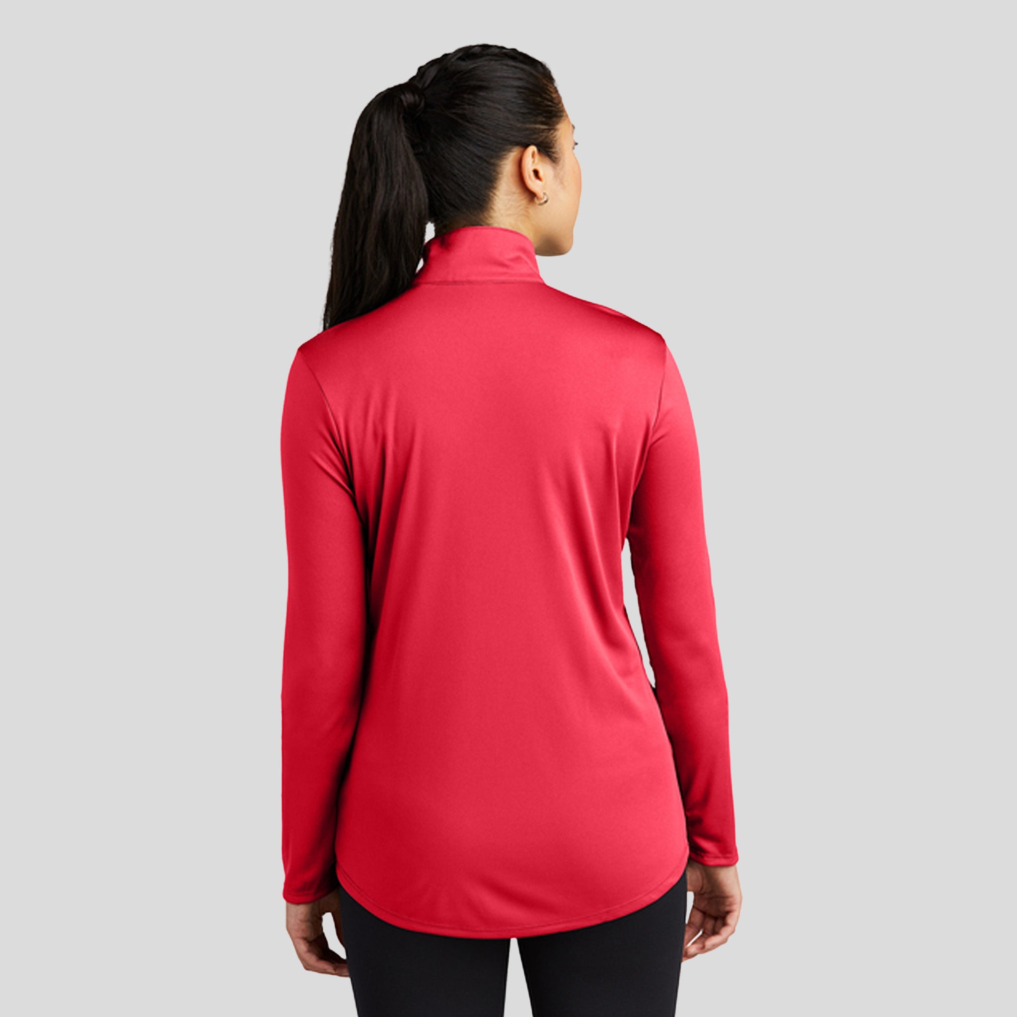 Women's PosiCharge® Competitor™ 1/4-Zip Pullover | Red