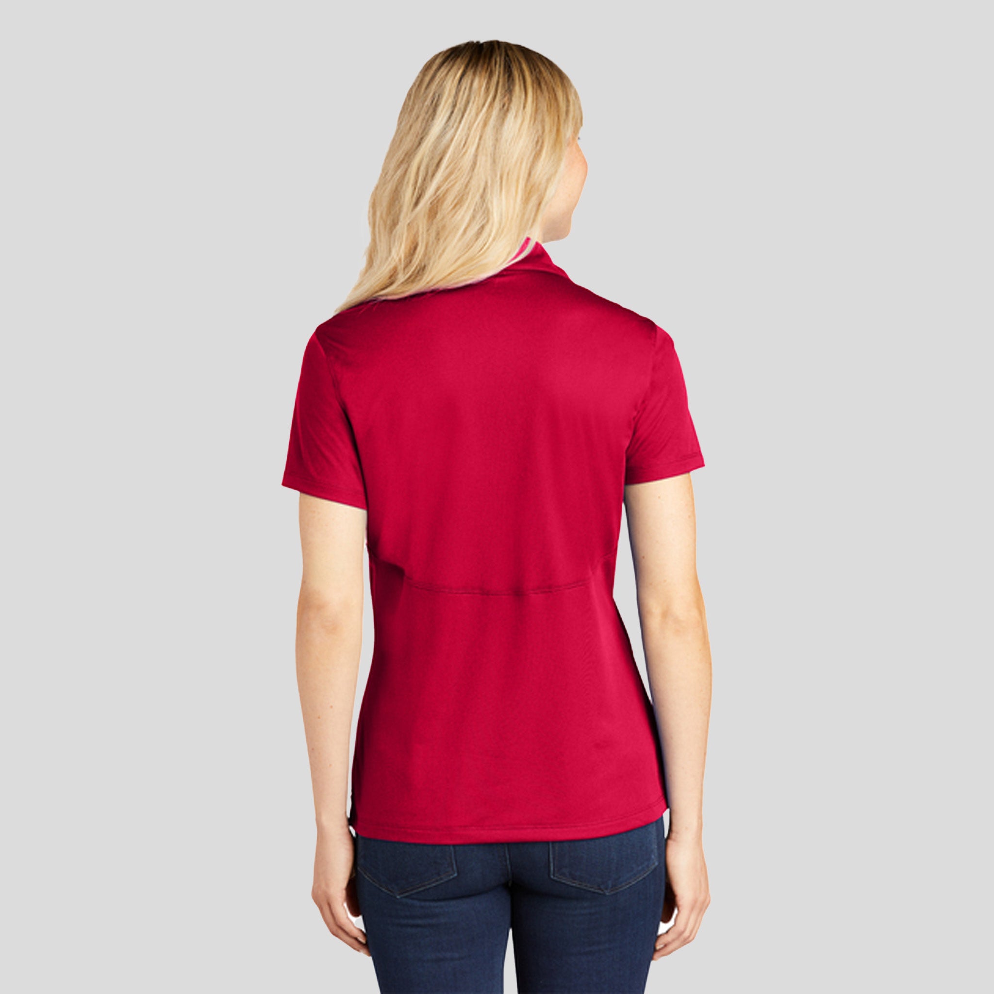 Women's Micropique Sport-Wickยฎ Polo | Deep Red