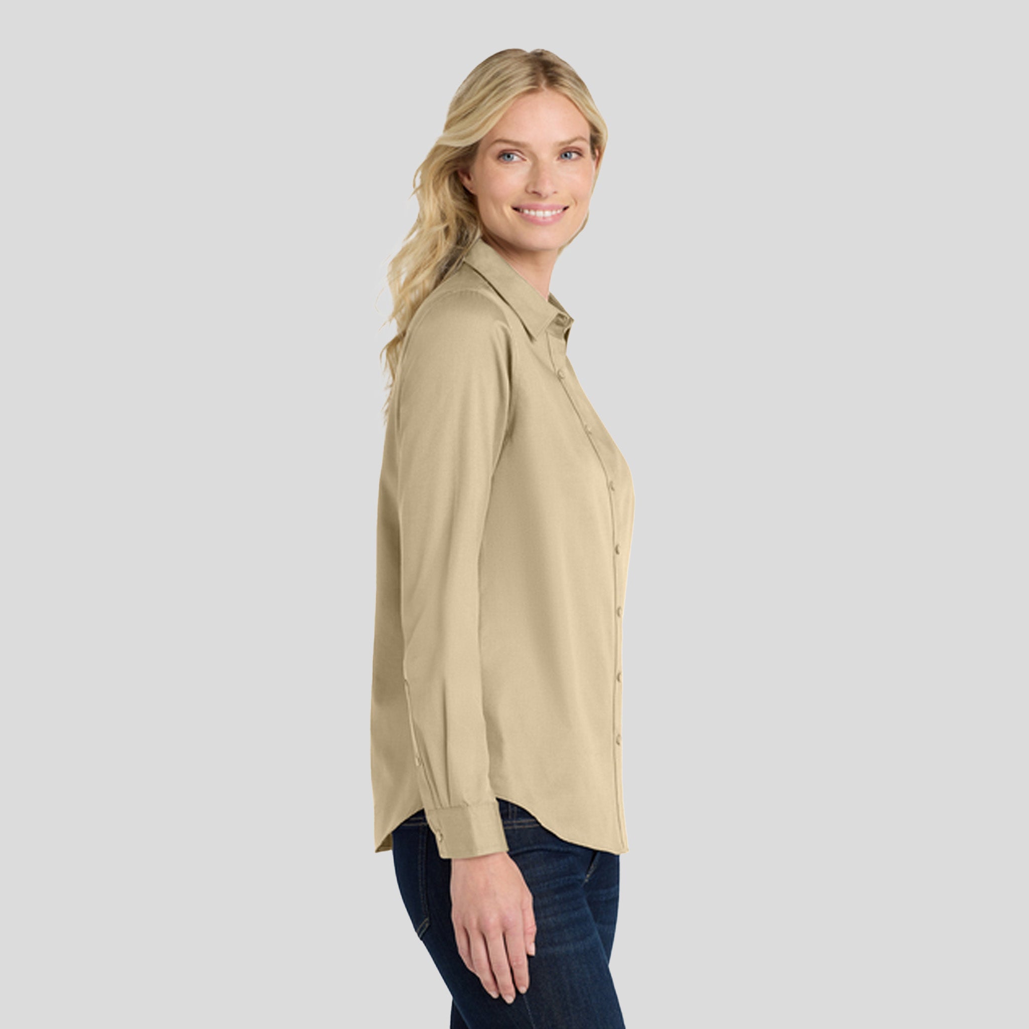 Women's Long Sleeve SuperPro React β’ | Wheat