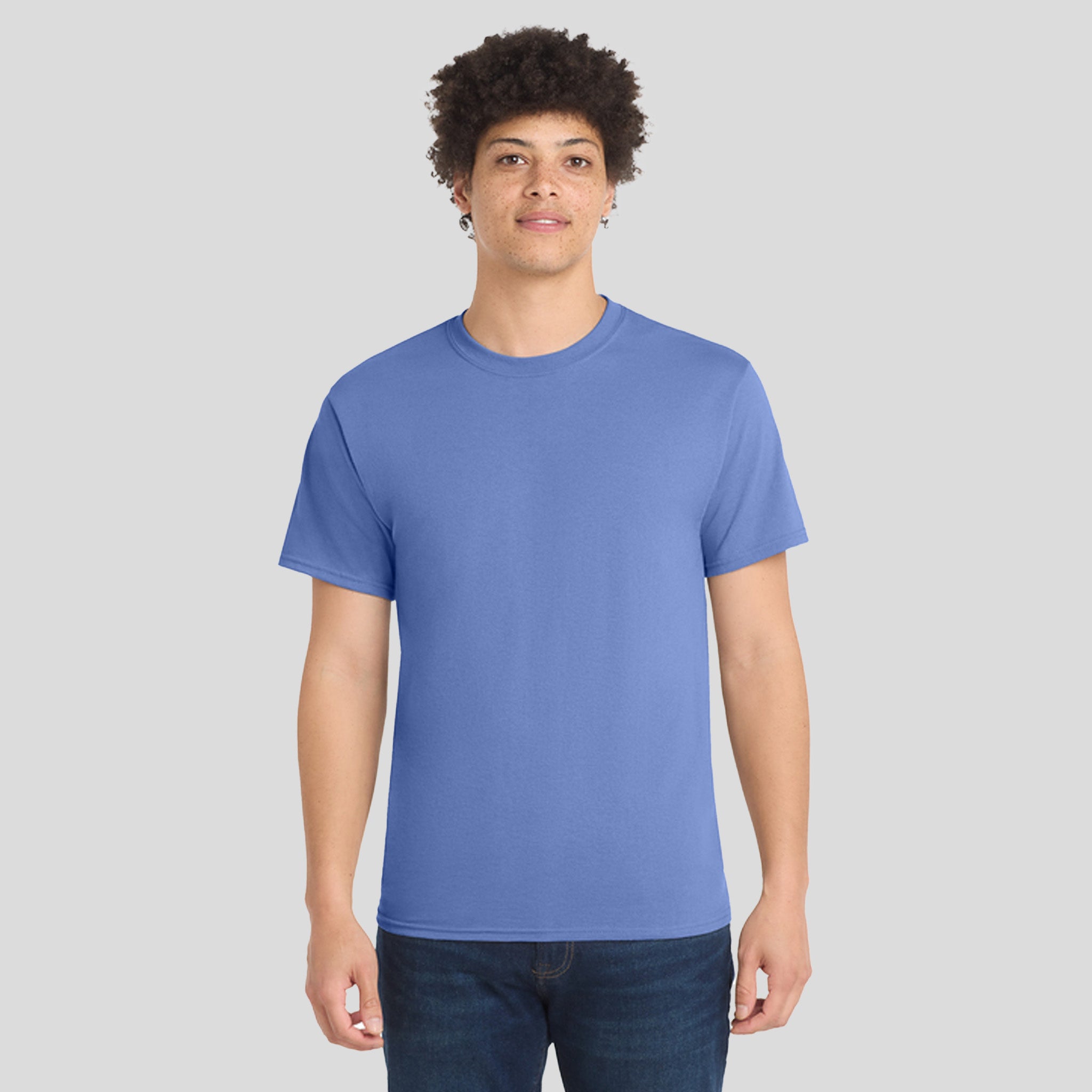 Tall Core Blend Tee | Carolina Blue