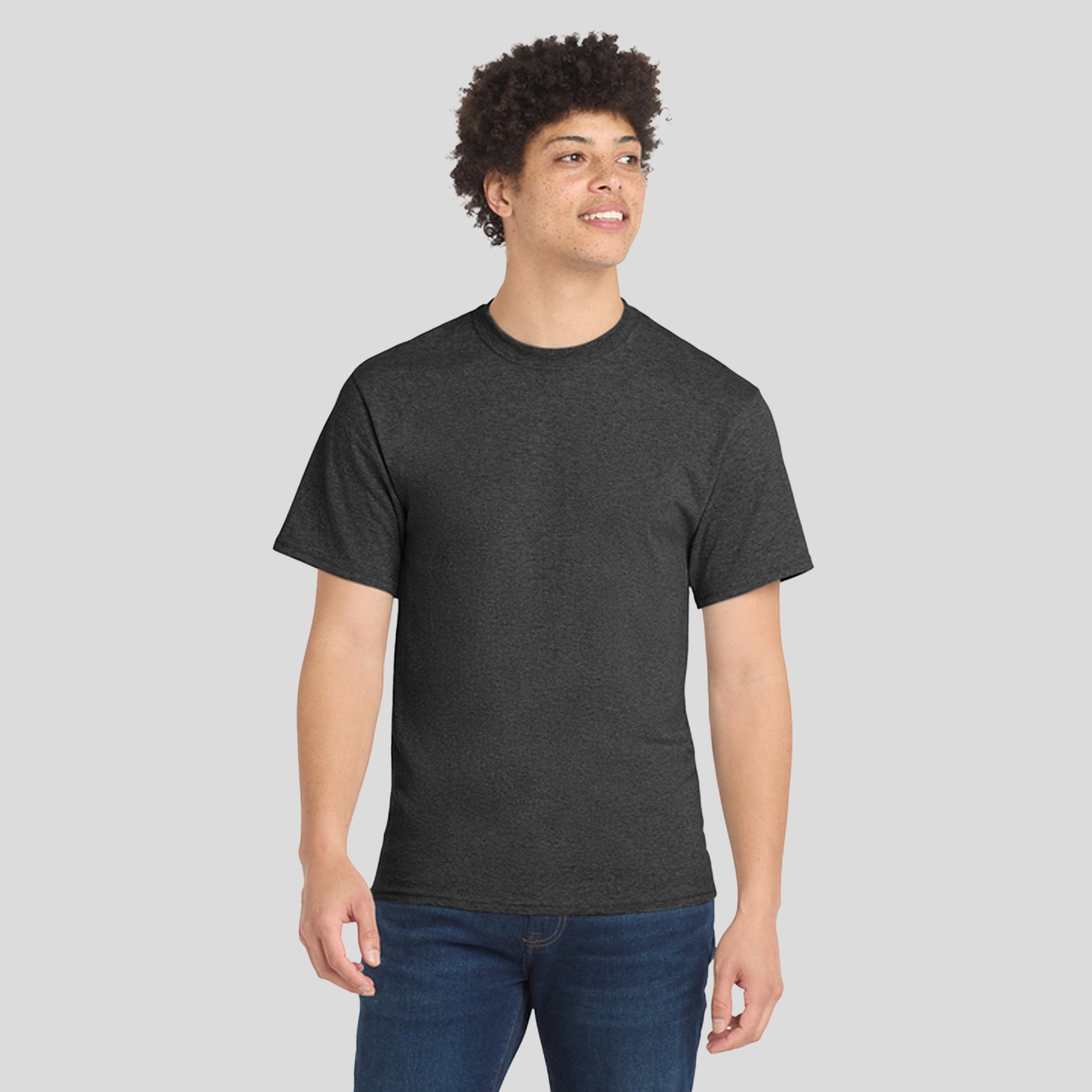 Tall Core Blend Tee | Dark Heather Grey