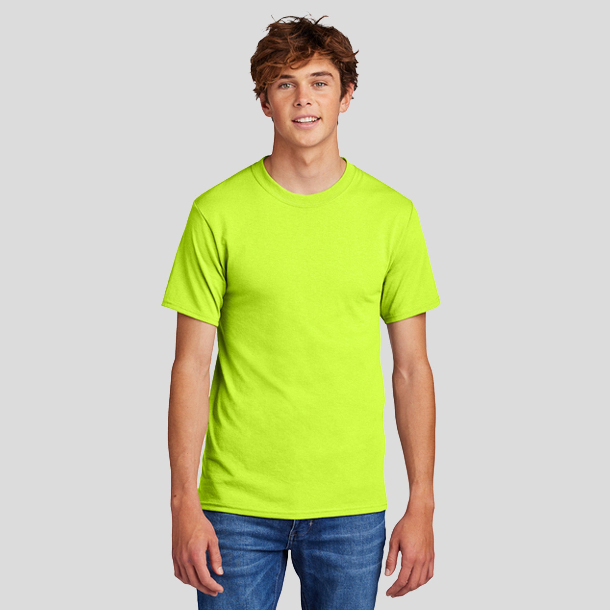 Core Blend Tee | Safety Green