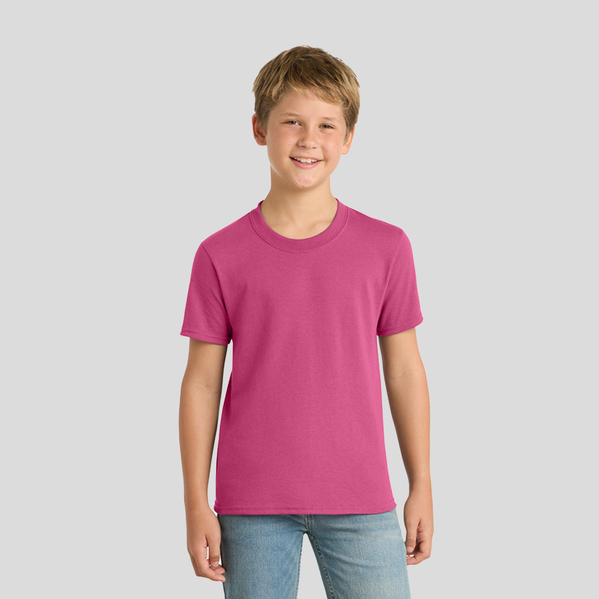 Youth Core Blend Tee | Sangria