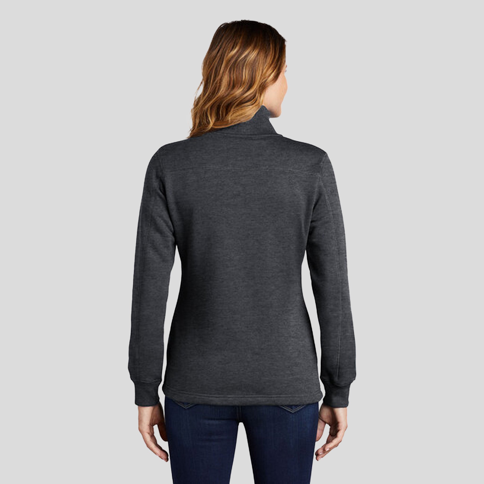 Women's 1/4-Zip Sweatshirt | Graphite Heather