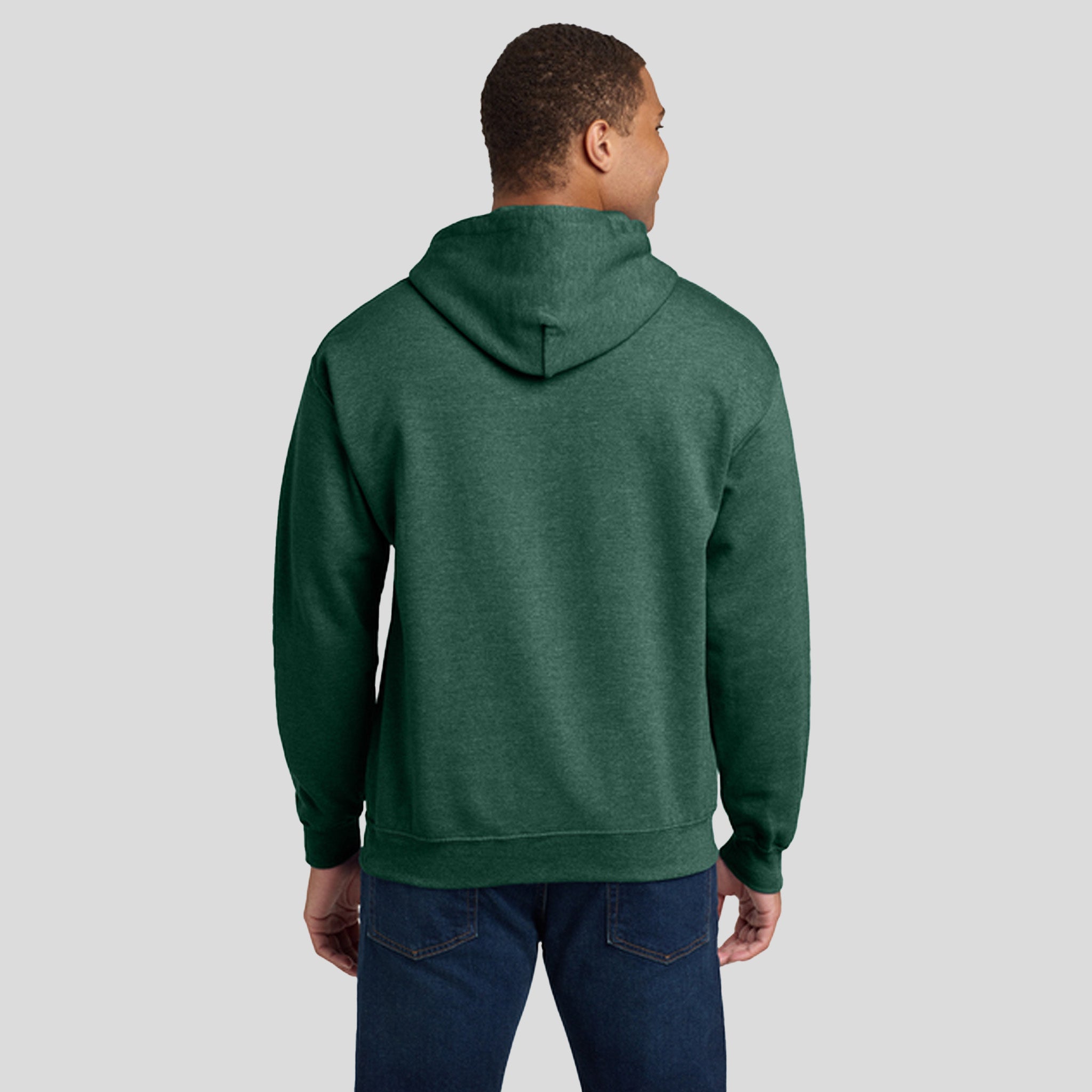 Heavy Blendβ’ Hooded Sweatshirt | Heather Dark Green