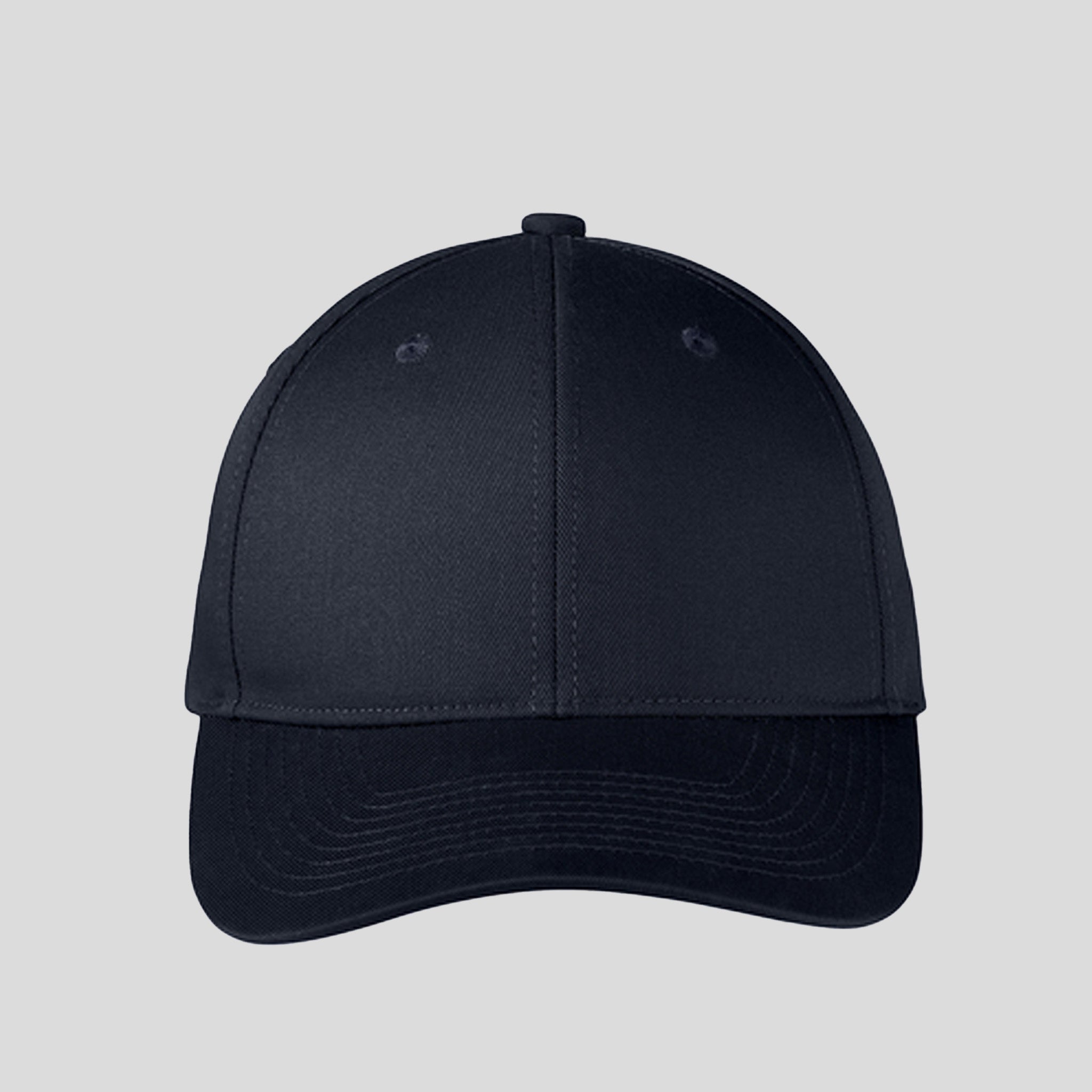 Snapback Fine Twill Cap | Navy