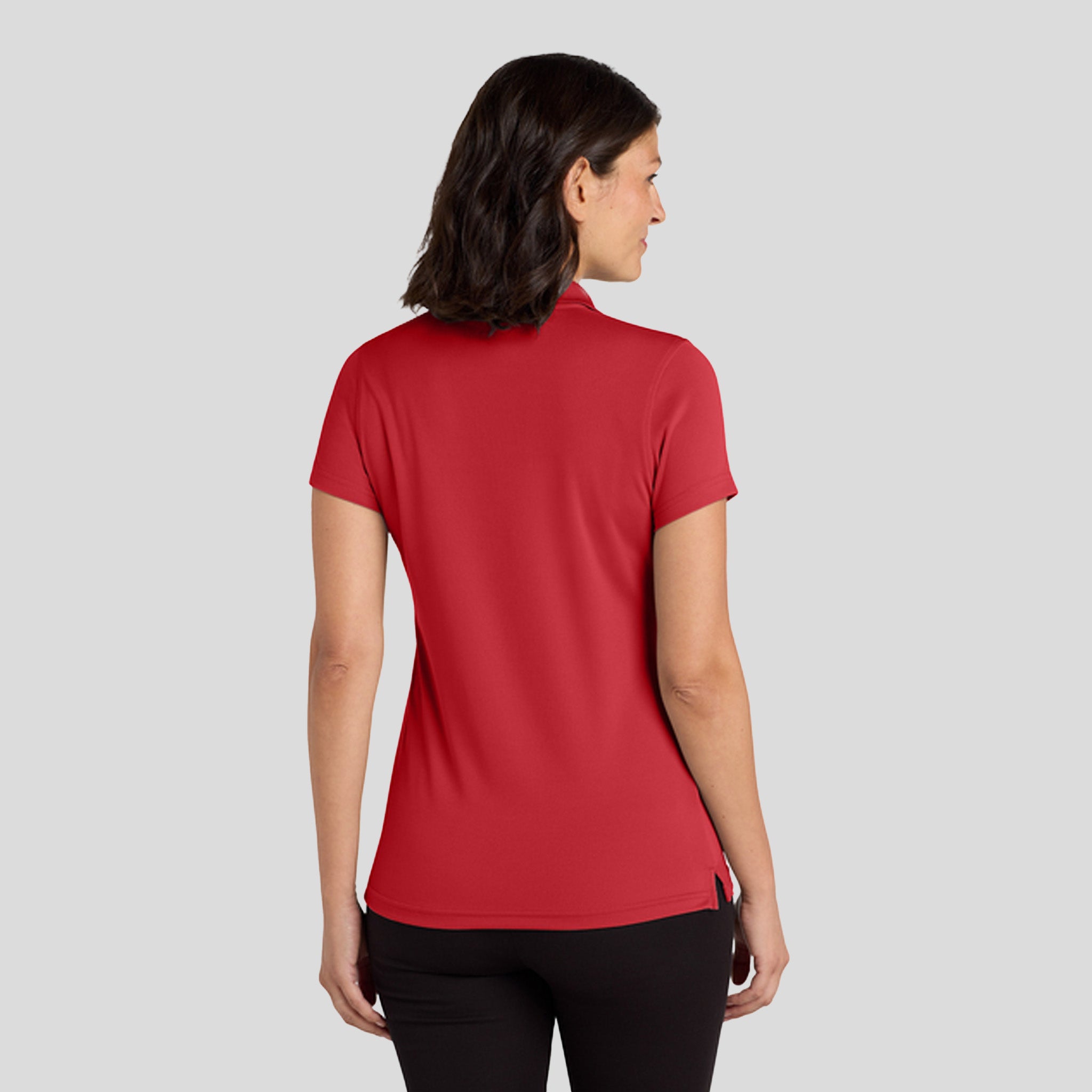 Women's Dry Zoneยฎ UV Micro-Mesh Polo | Rich Red
