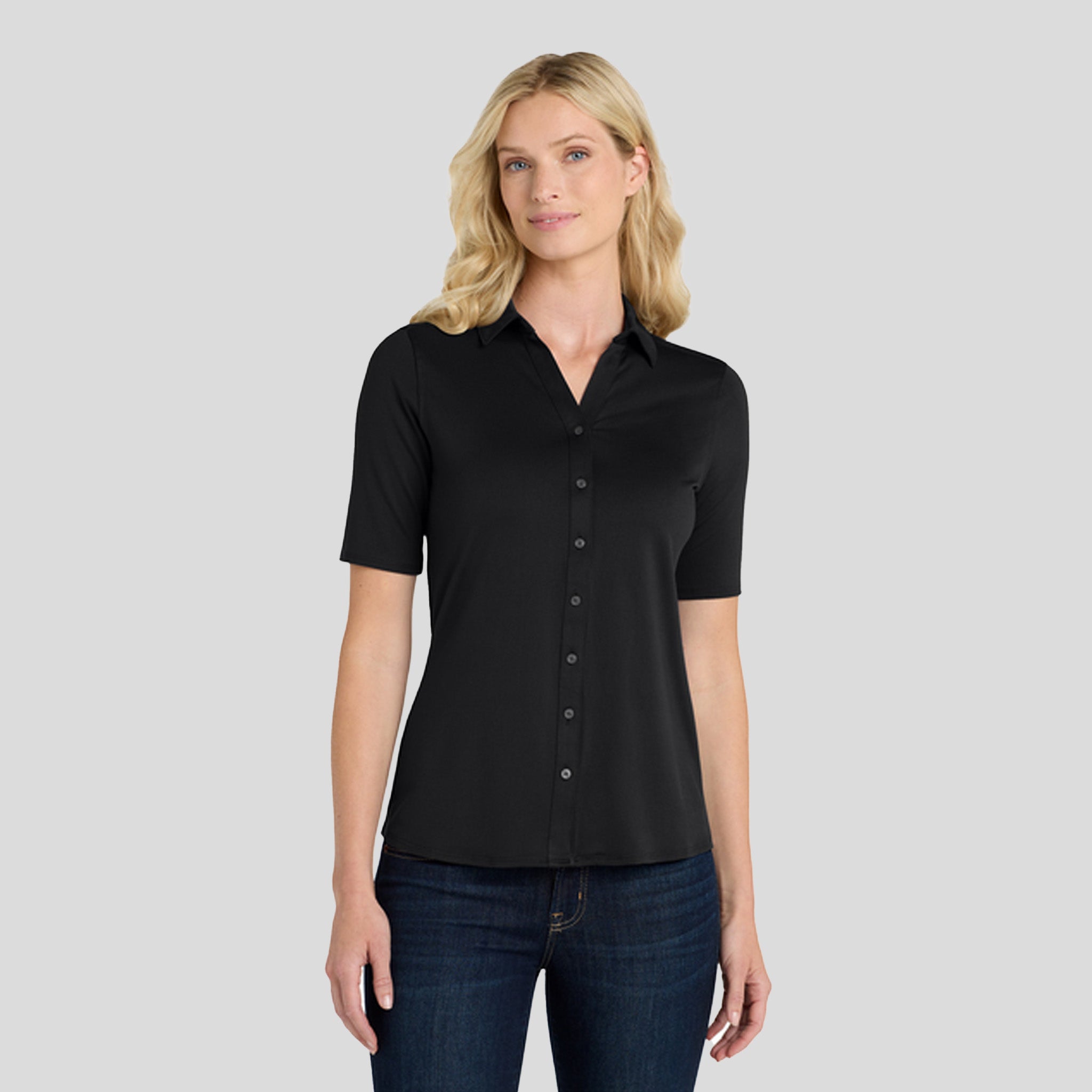 Women's City Stretch Top | Black