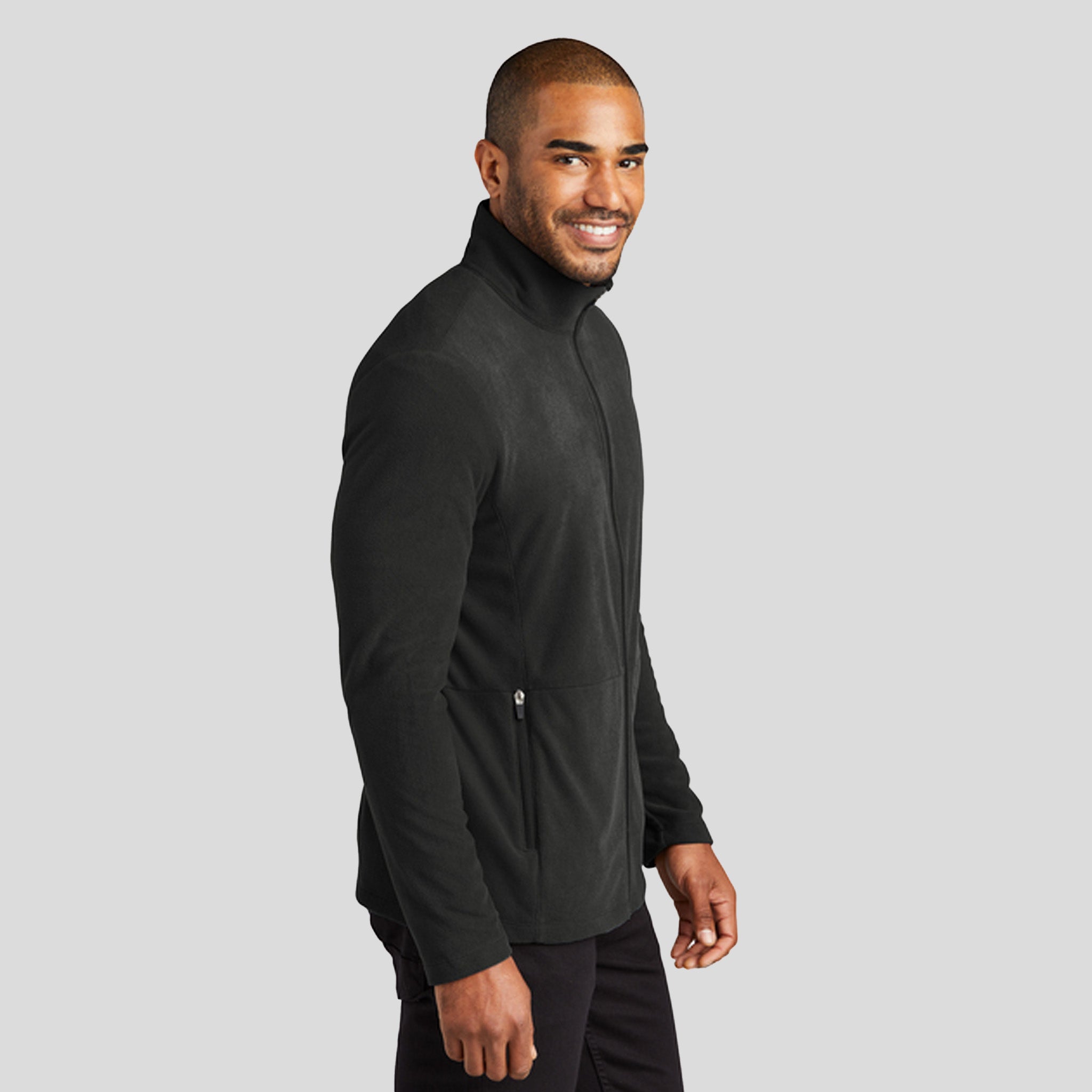Accord Microfleece Jacket | Black