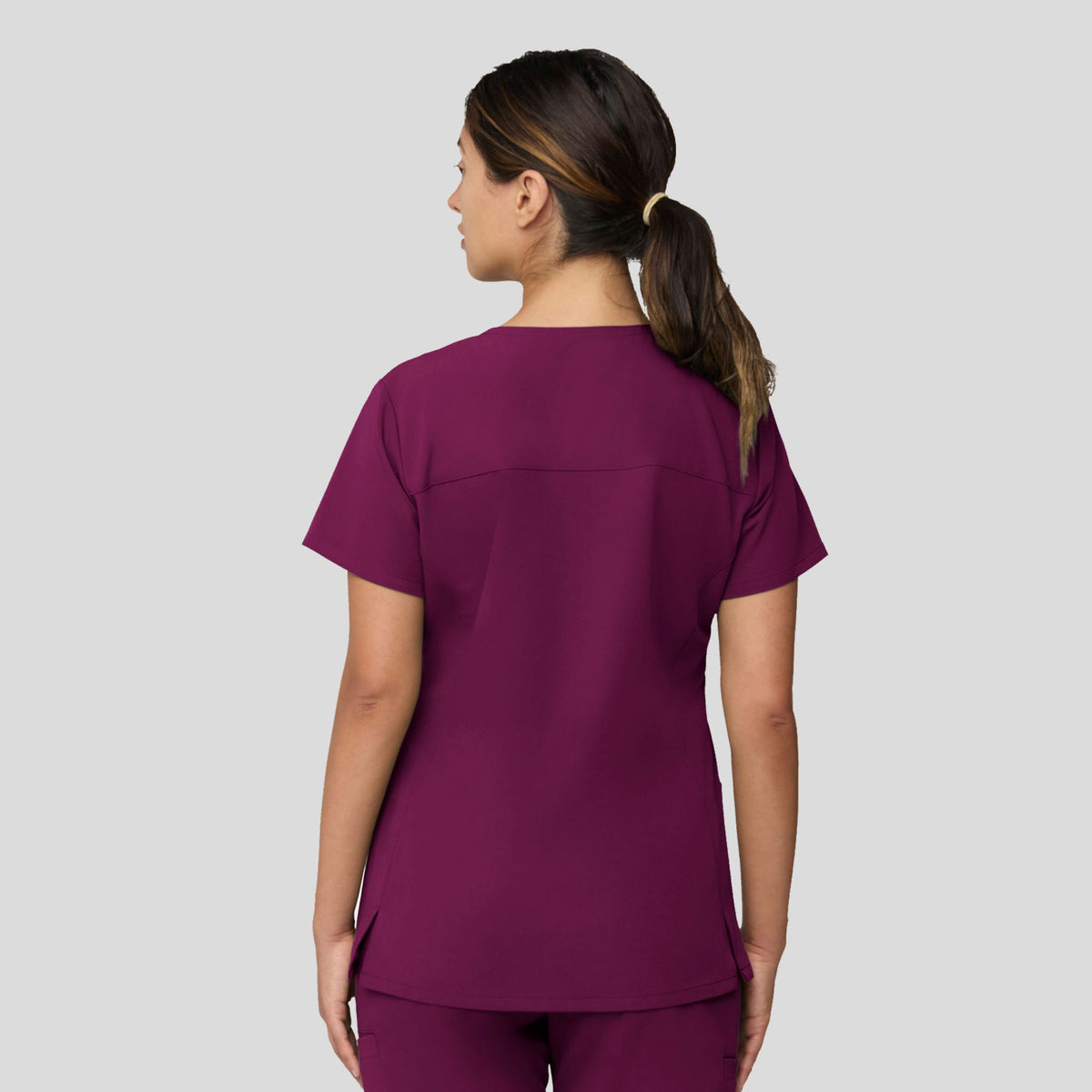 Tempo Women's V-Neck Top | Wine
