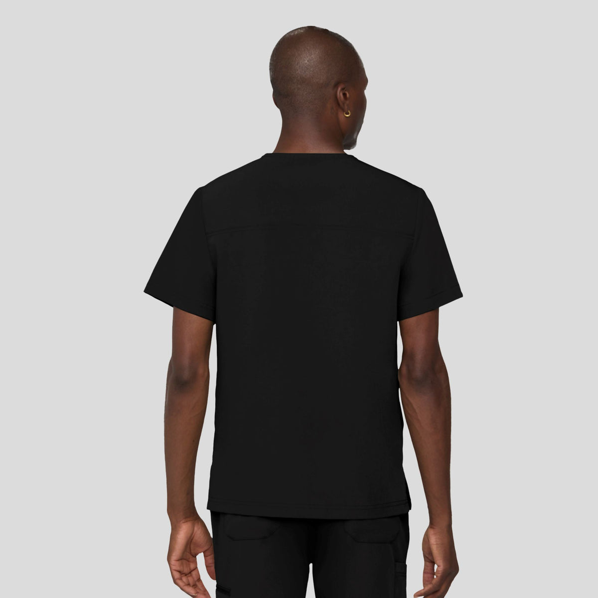 Tempo Men's 3 Pocket V-Neck Top | Black