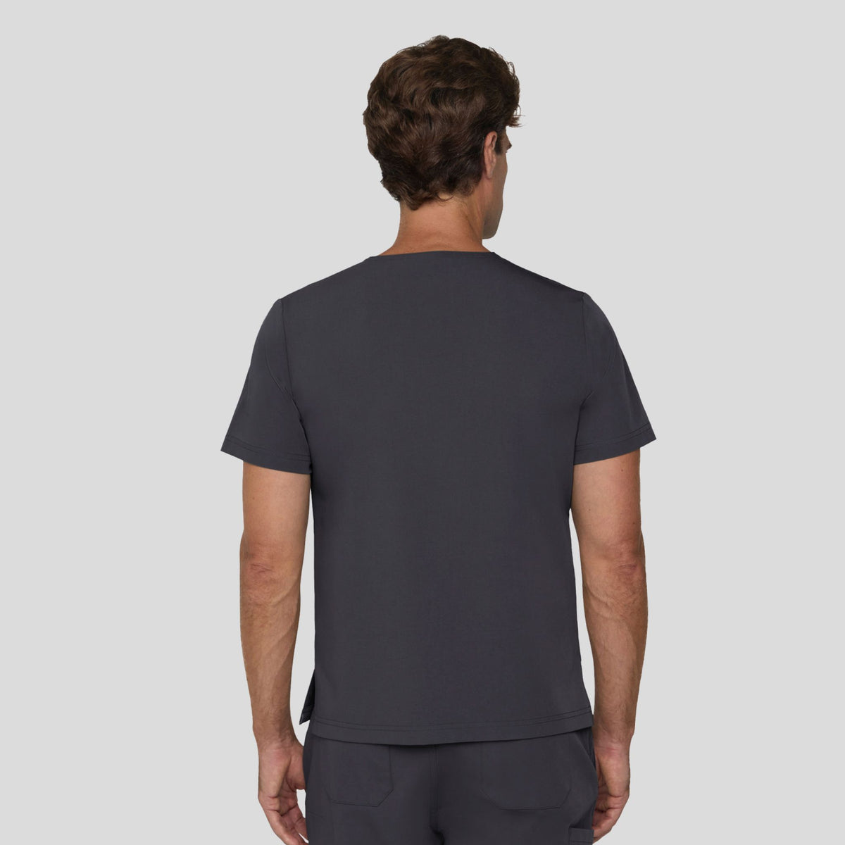 Tempo Men's 1 Pocket V-Neck Top | Pewter