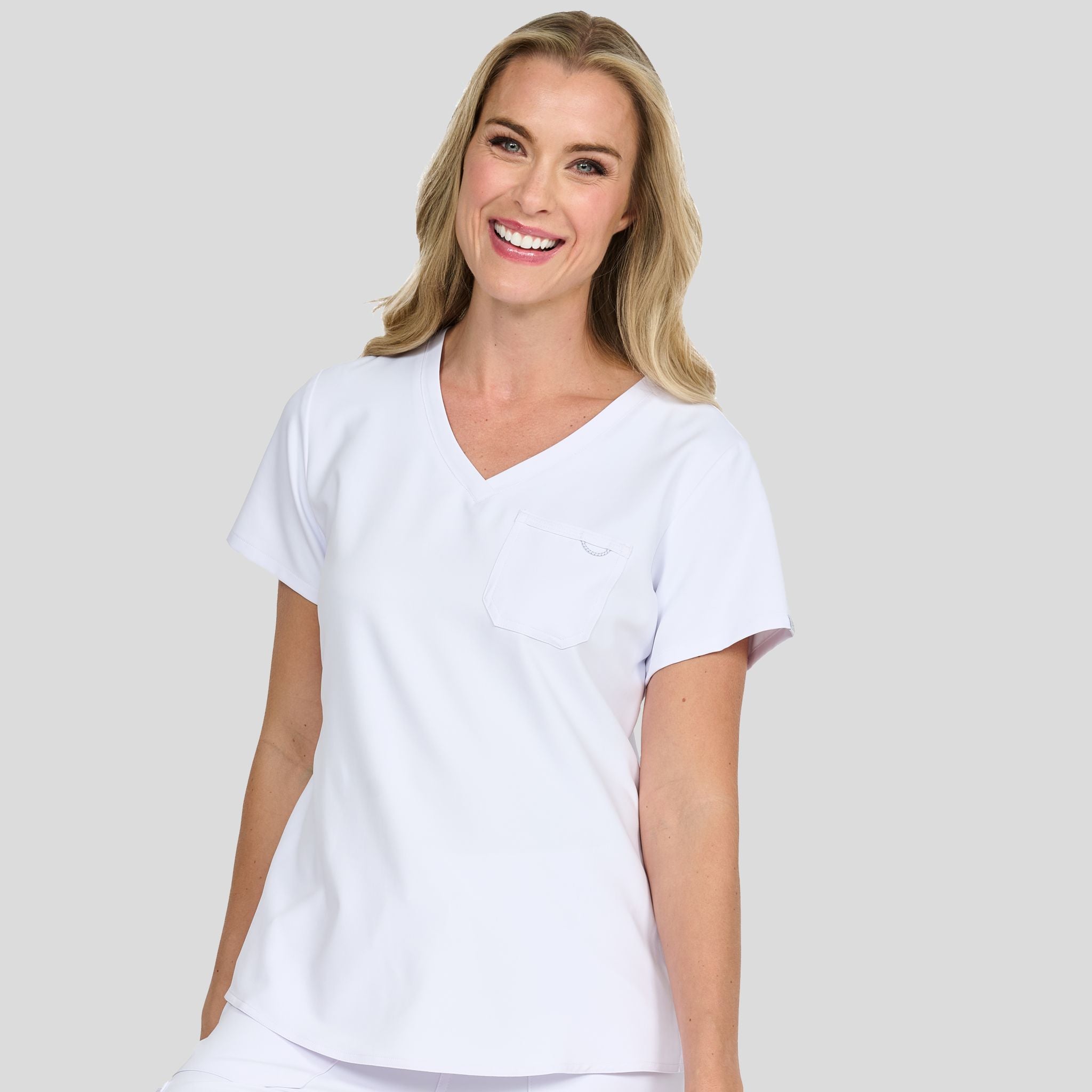 Elevate Tuck-In Top | White