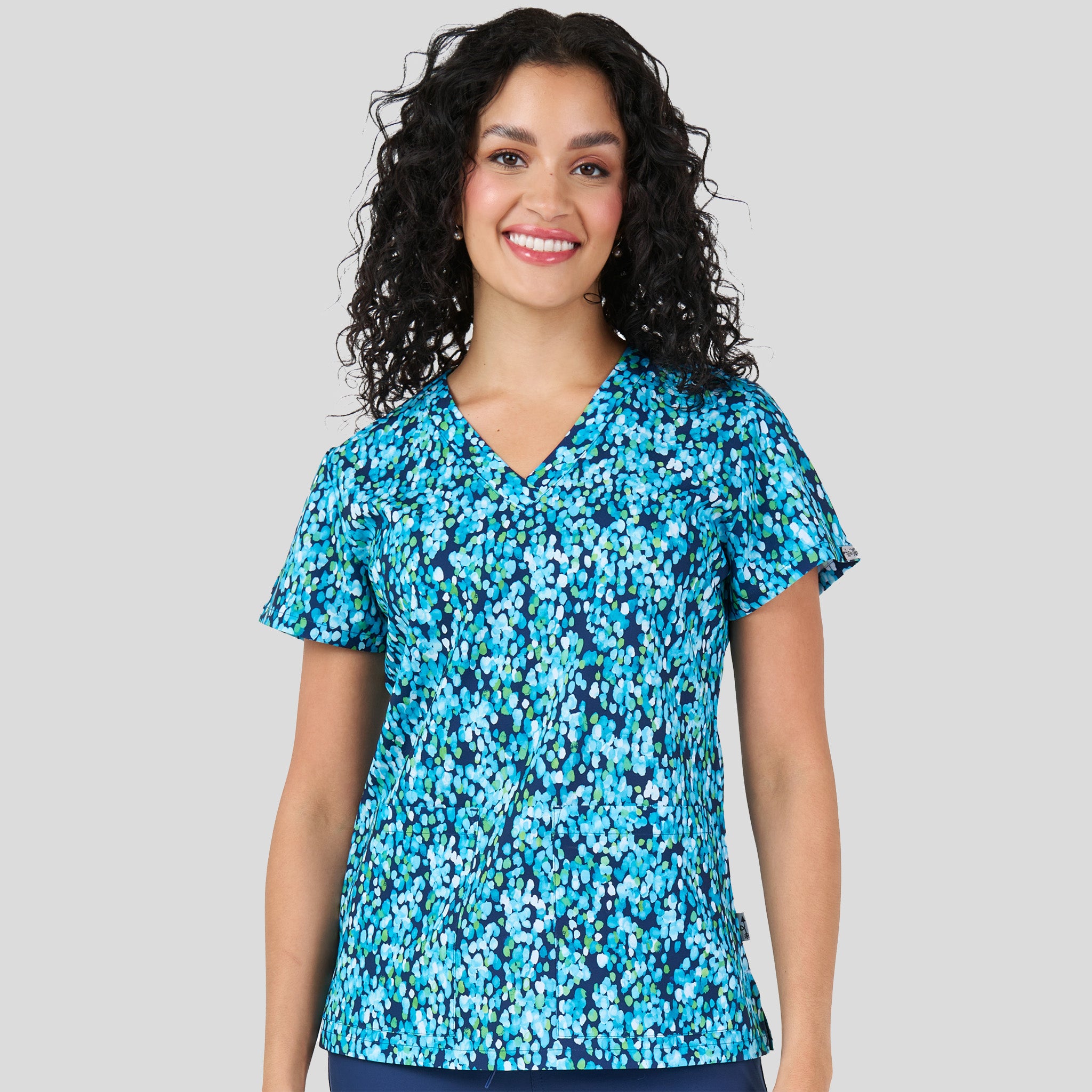 Audrey Print Top | Mosaic Mirage