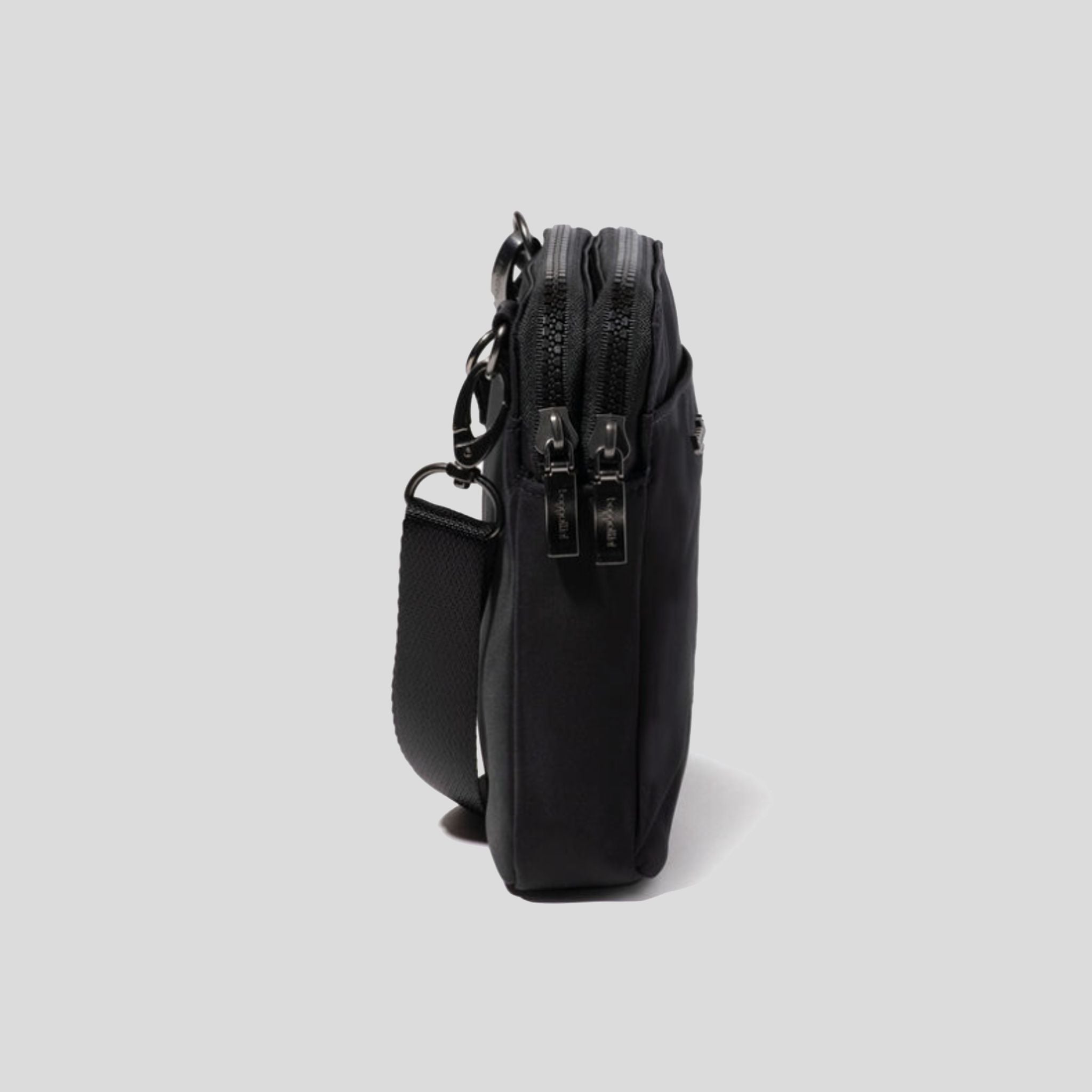 Modern Take Two RFID Crossbody | Black Twill