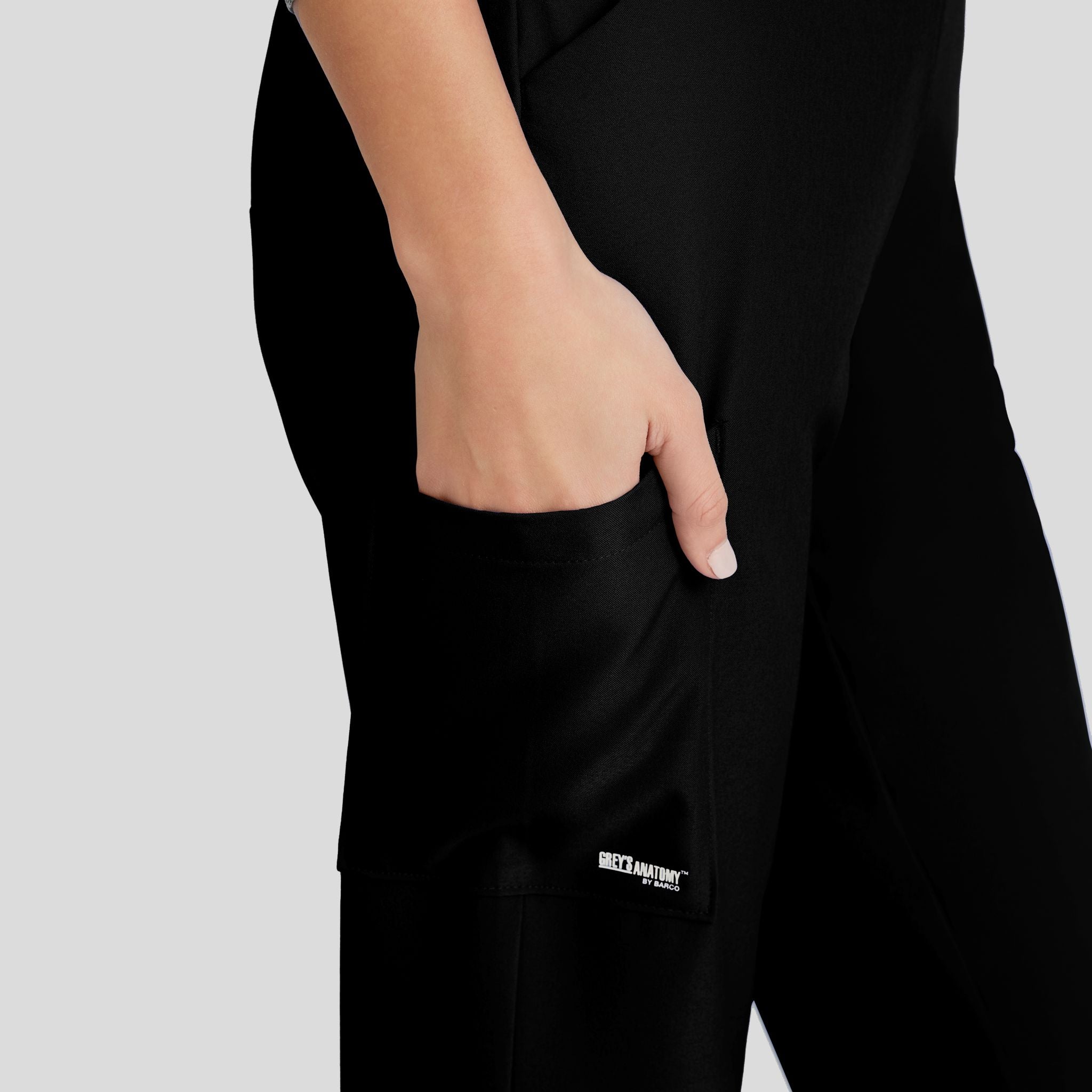 Flight Scrub Pant | Black