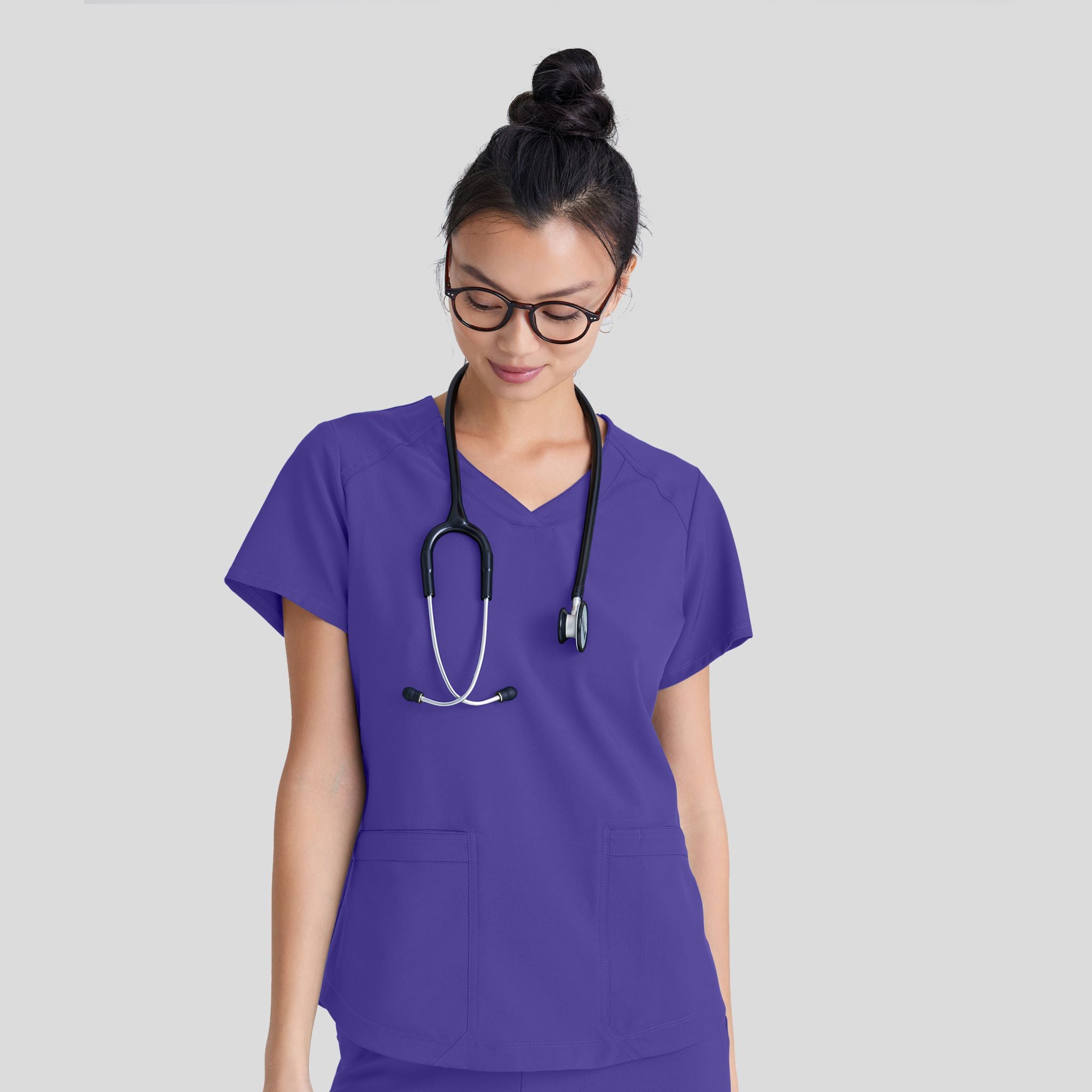 Rhythm Scrub Top | New Grape