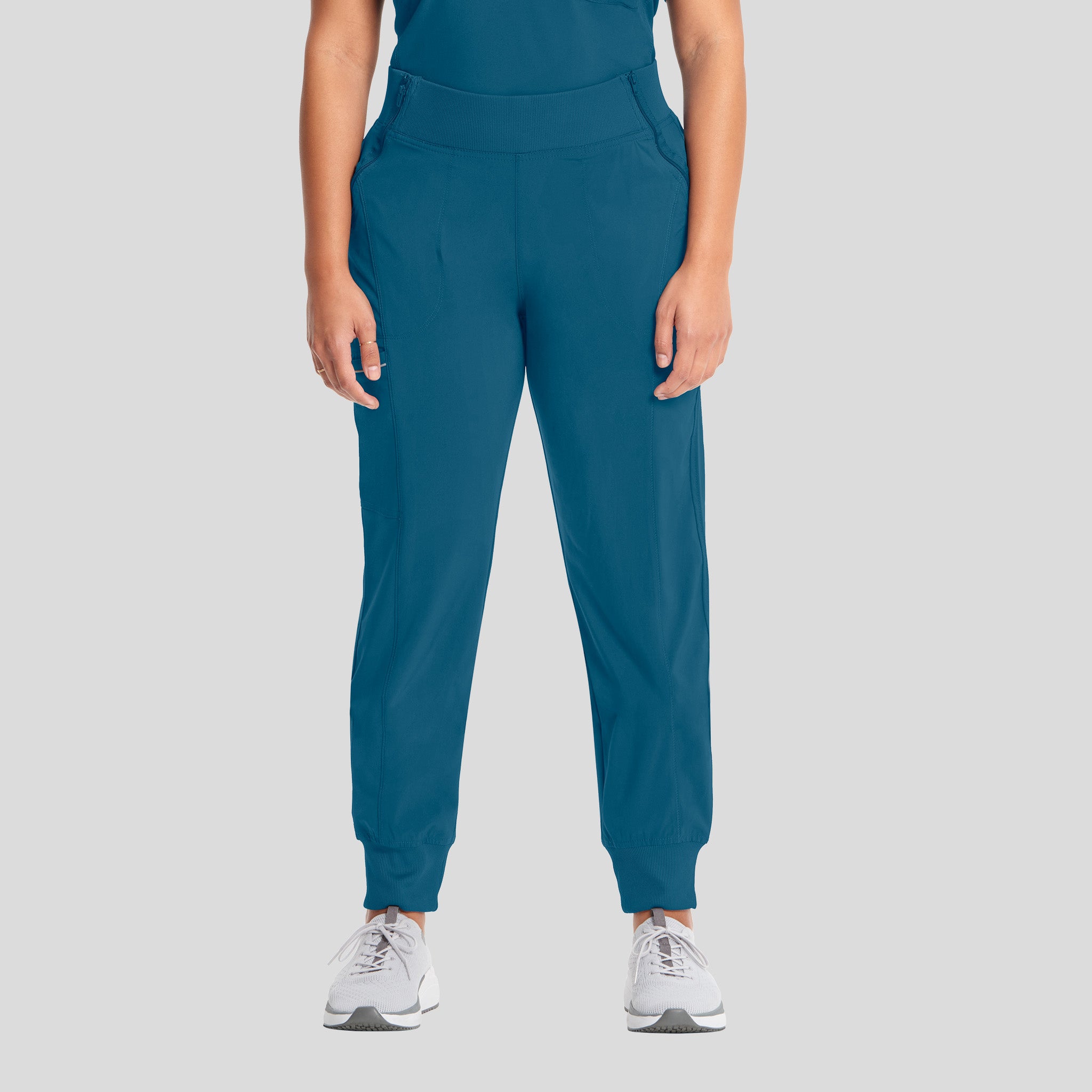 Infinity Elastic Waistband Jogger Scrub Pant | Caribbean