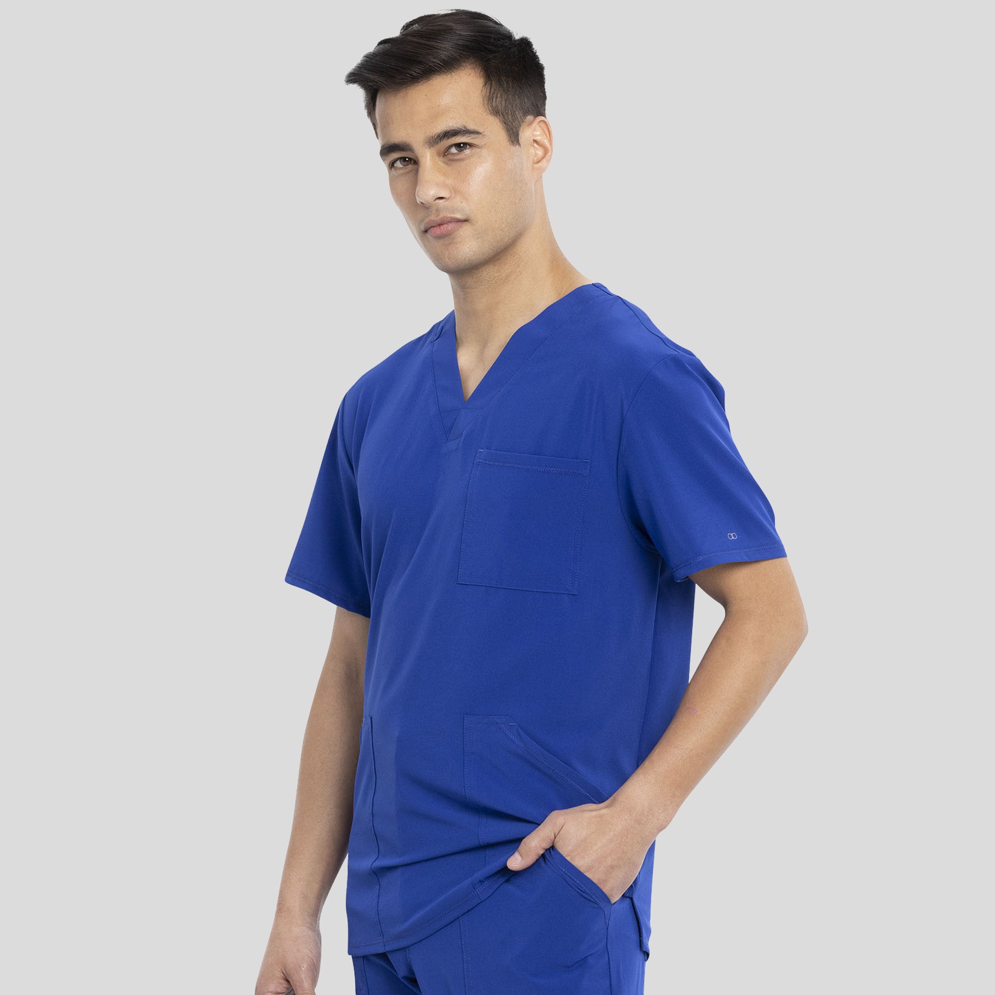 Men's V-Neck Top | Galaxy Blue