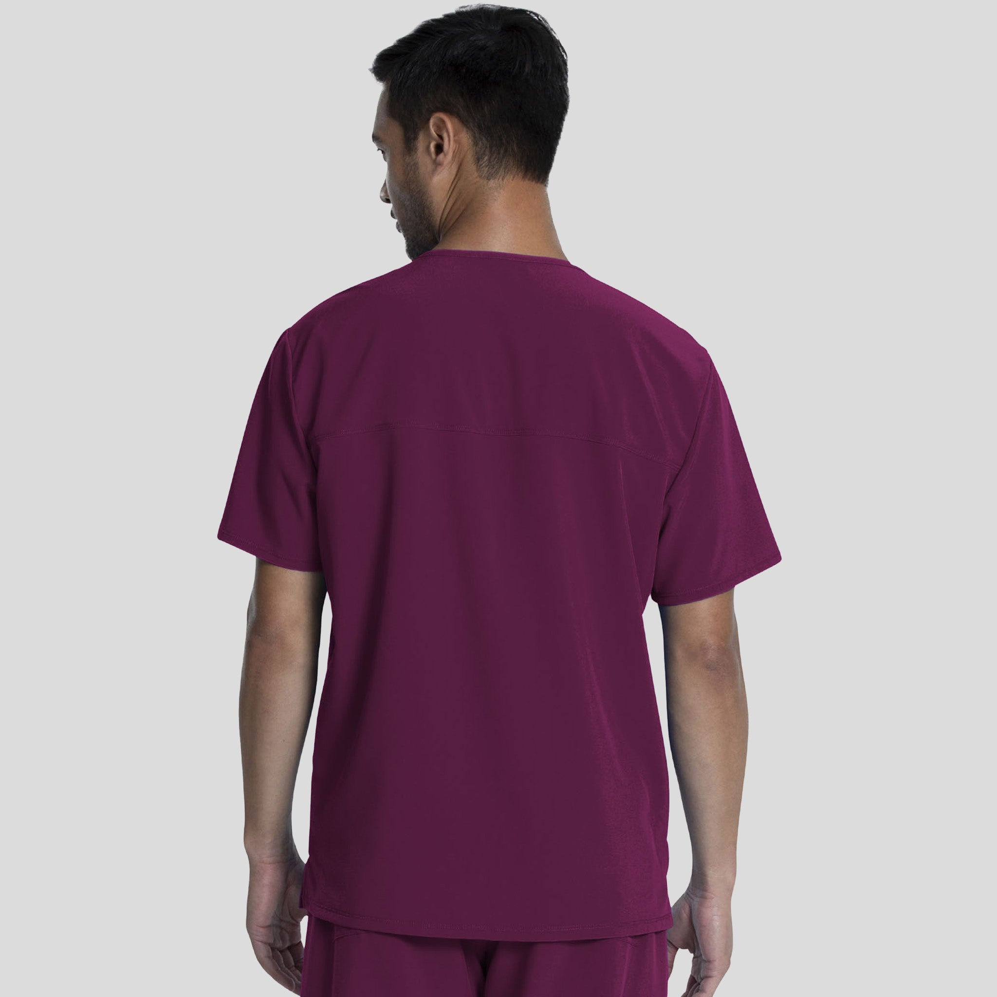 Men's V-Neck Top | Wine