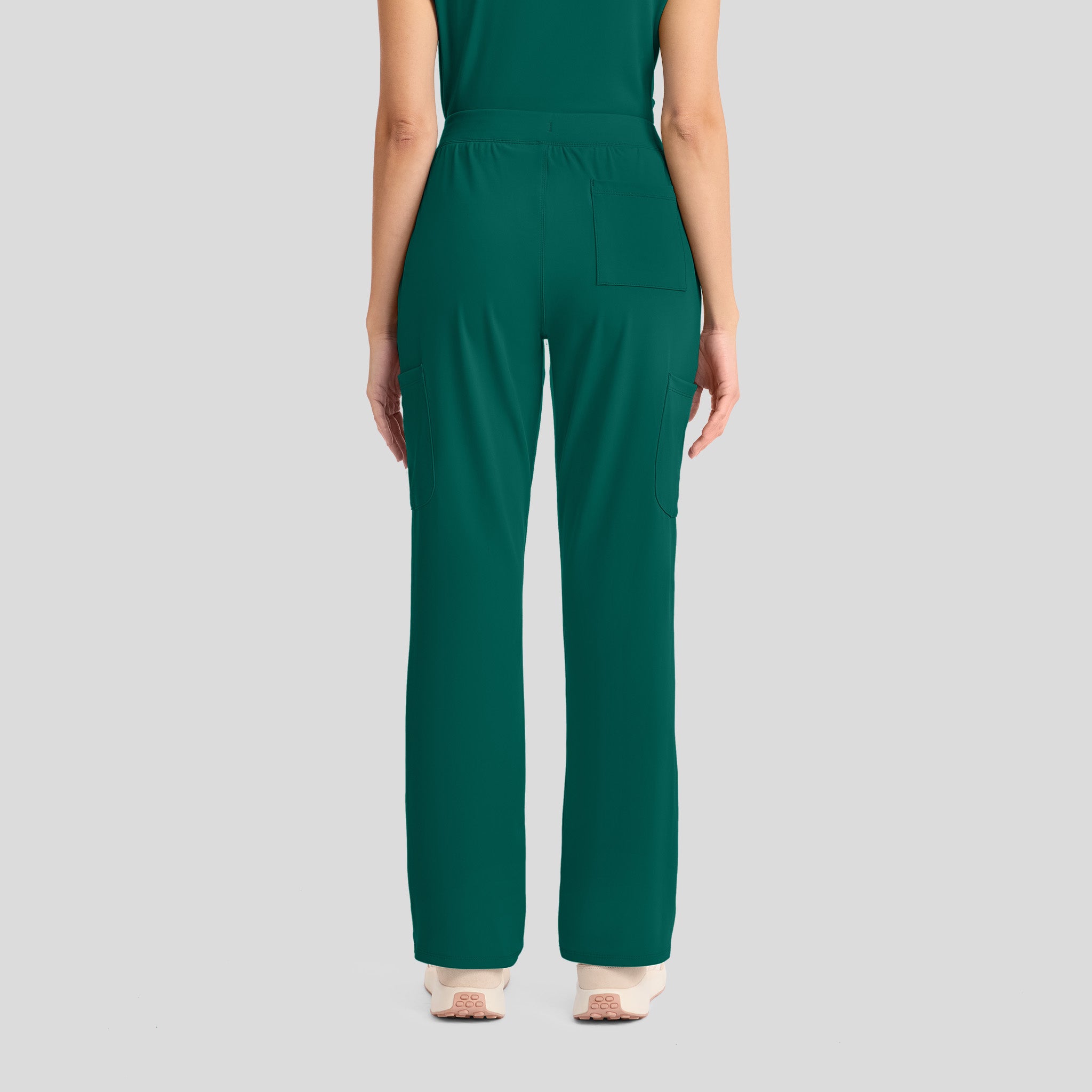 Achieve Pull-On Straight Leg Scrub Pant | Hunter